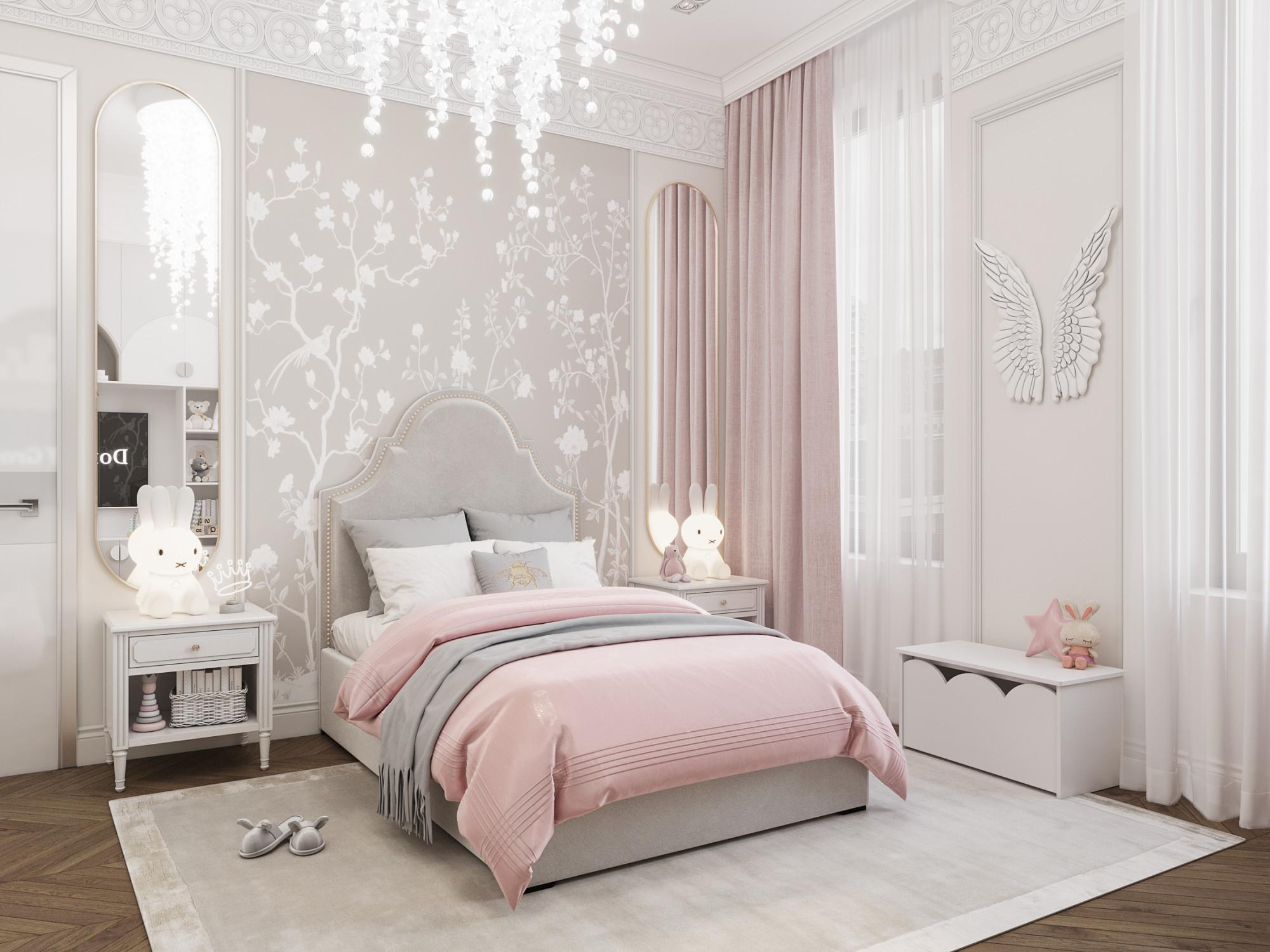 Nursery room made in the style of Contemporary Neoclassicism