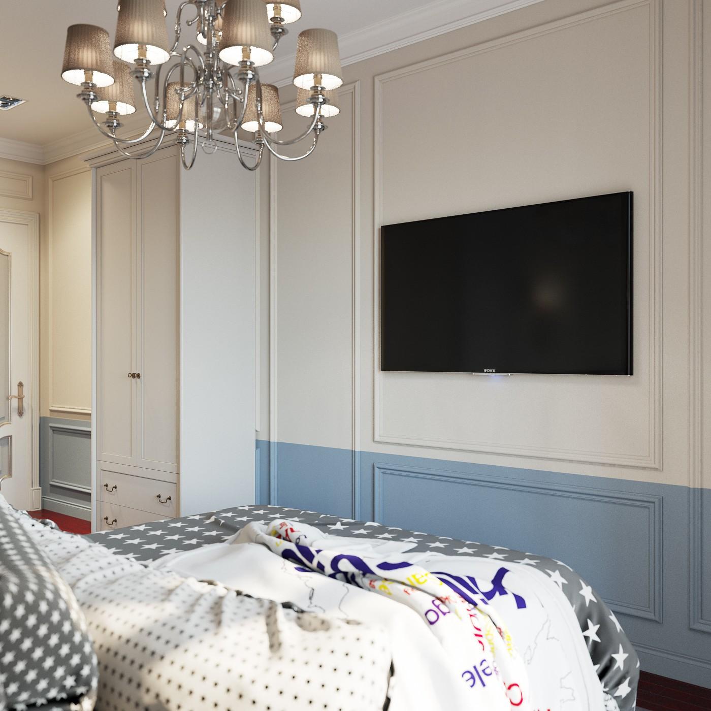 Nursery room №2 made in the style of Classics Contemporary
