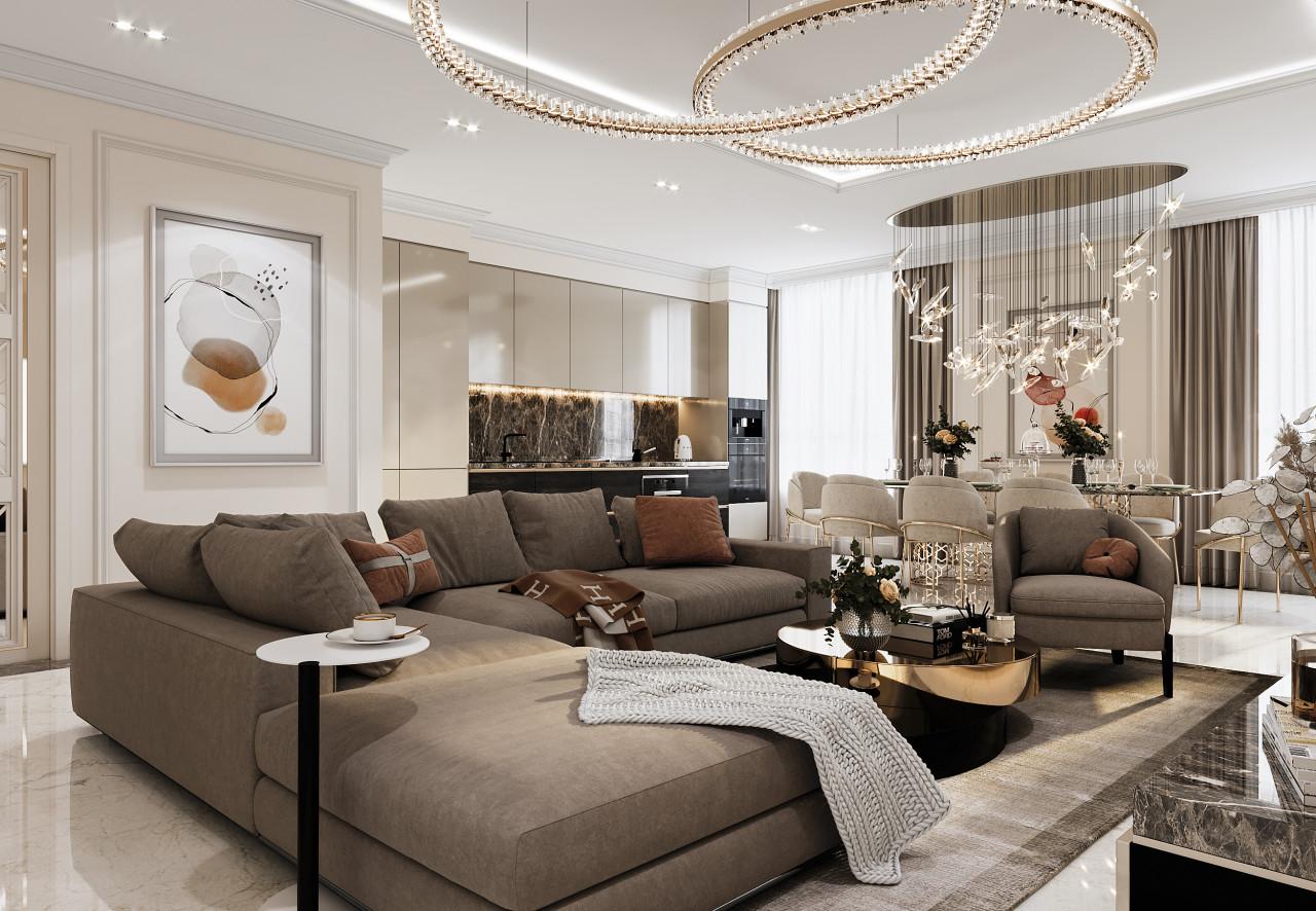 Housing Estate Serdtse Stolitsy 2 Apartments Contemporary classics
