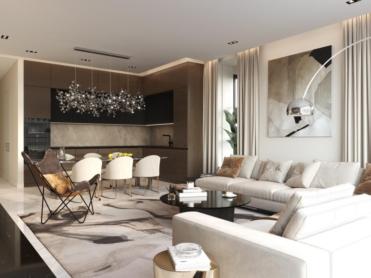 Housing Estate Snegiri Eco Apartments Contemporary classics photo  №3