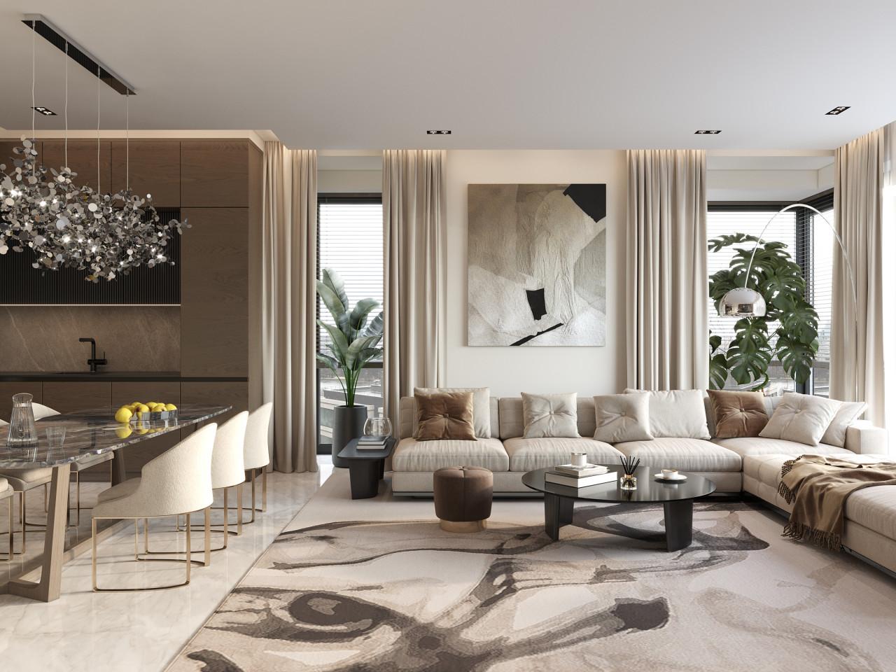 Housing Estate Snegiri Eco Apartments Contemporary classics photo  №6