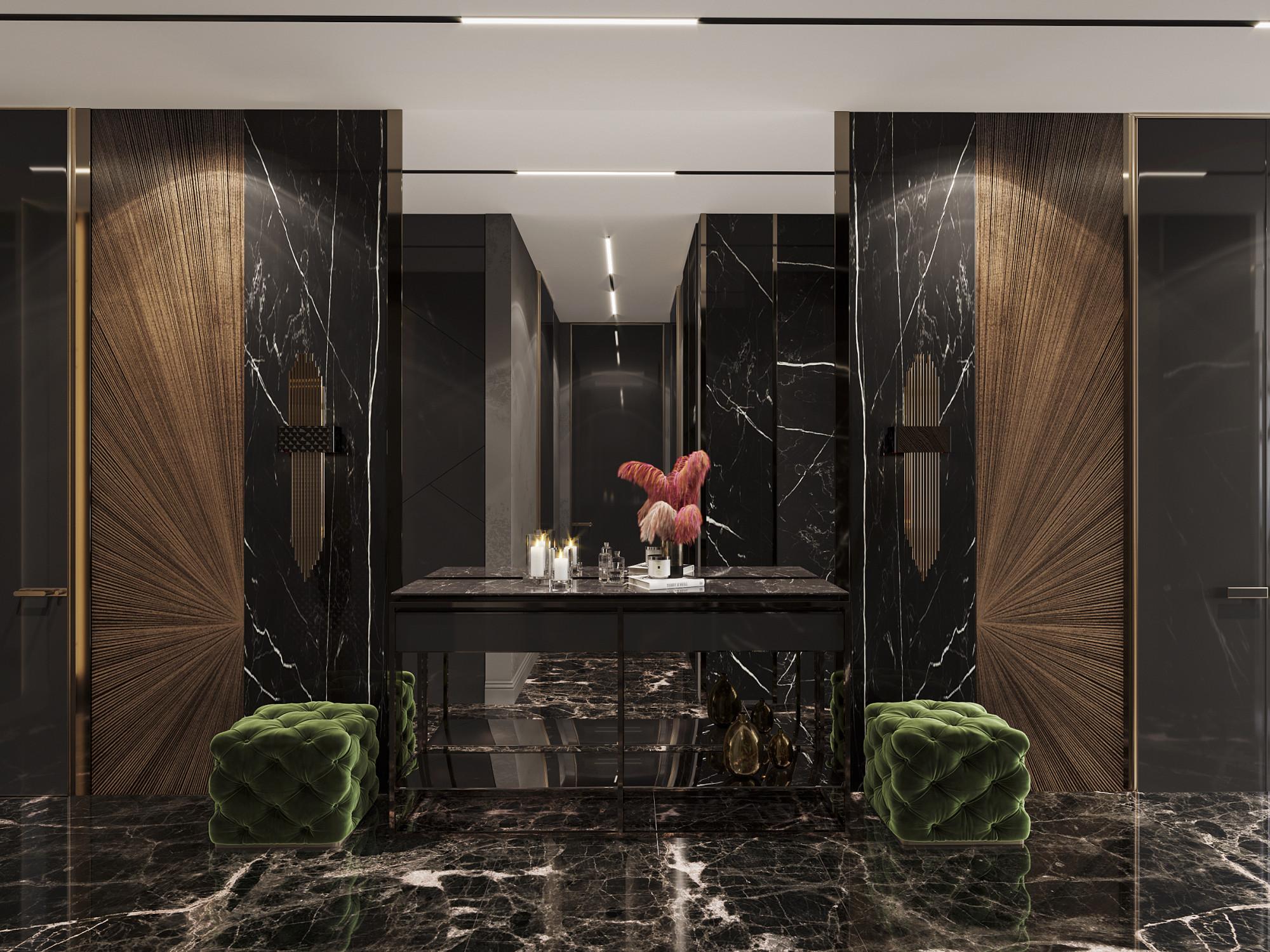 Hall  made in the style of Contemporary classics