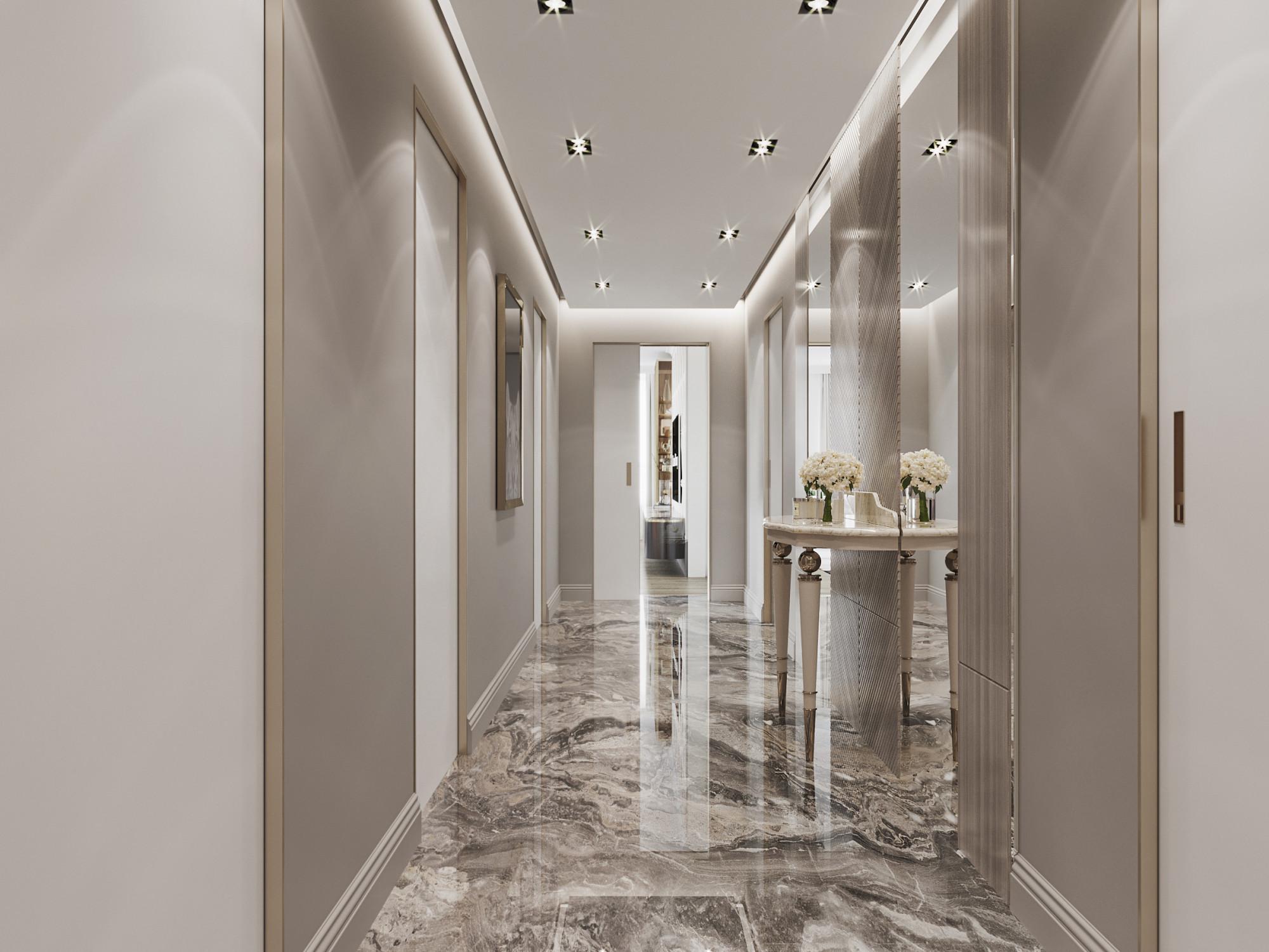 Hall  made in the style of Neoclassicism Contemporary