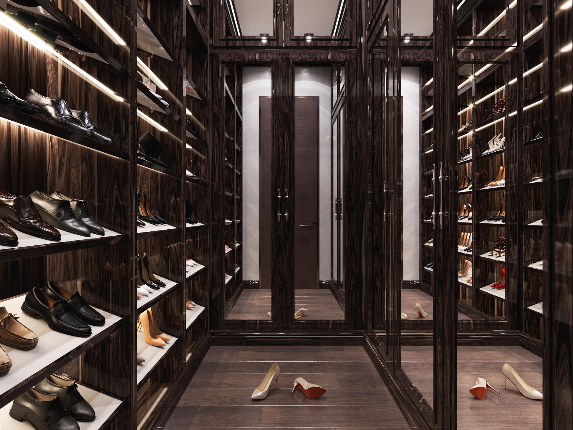 Dressing room made in the style of Contemporary