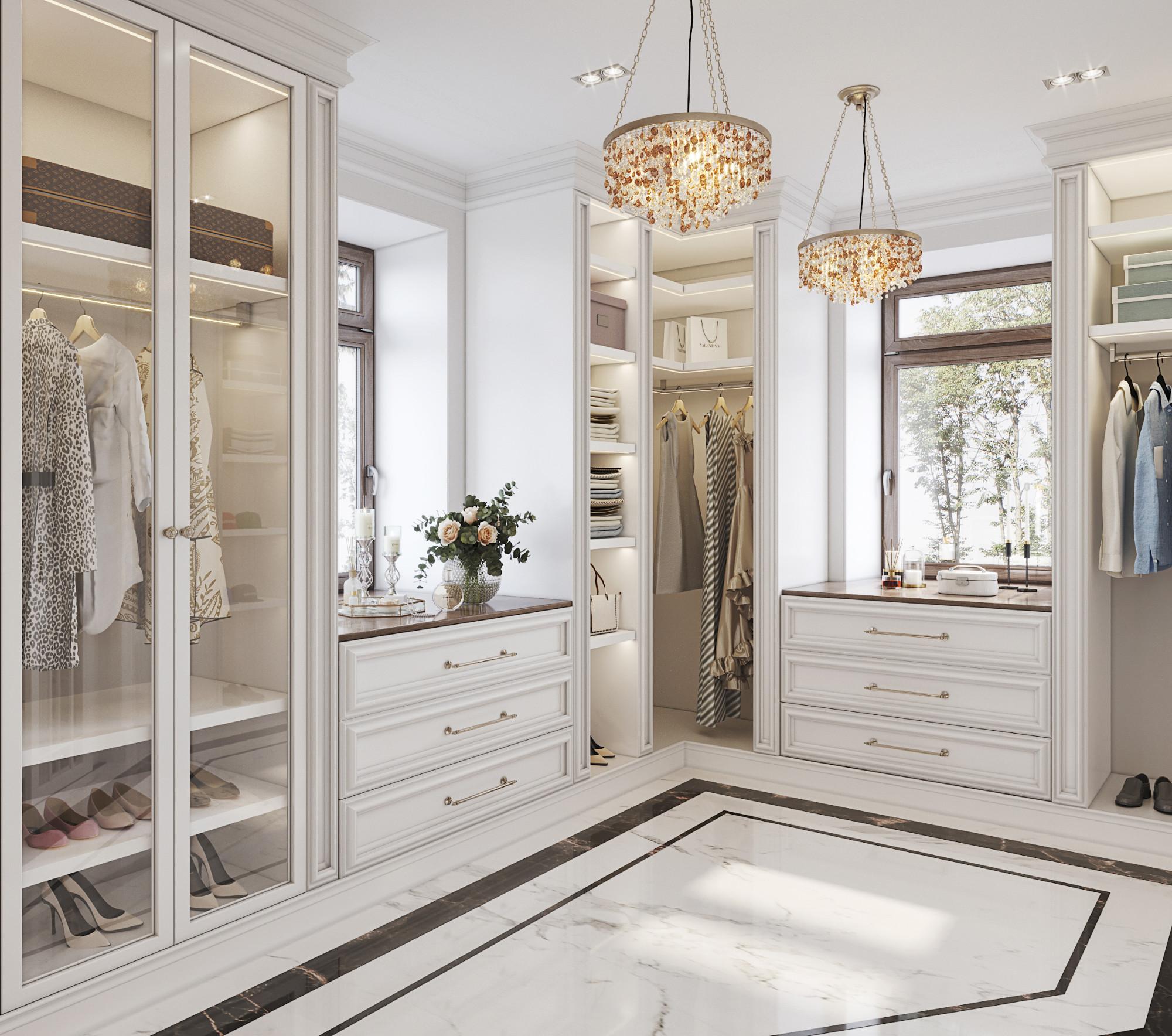 Dressing room made in the style of Contemporary classics