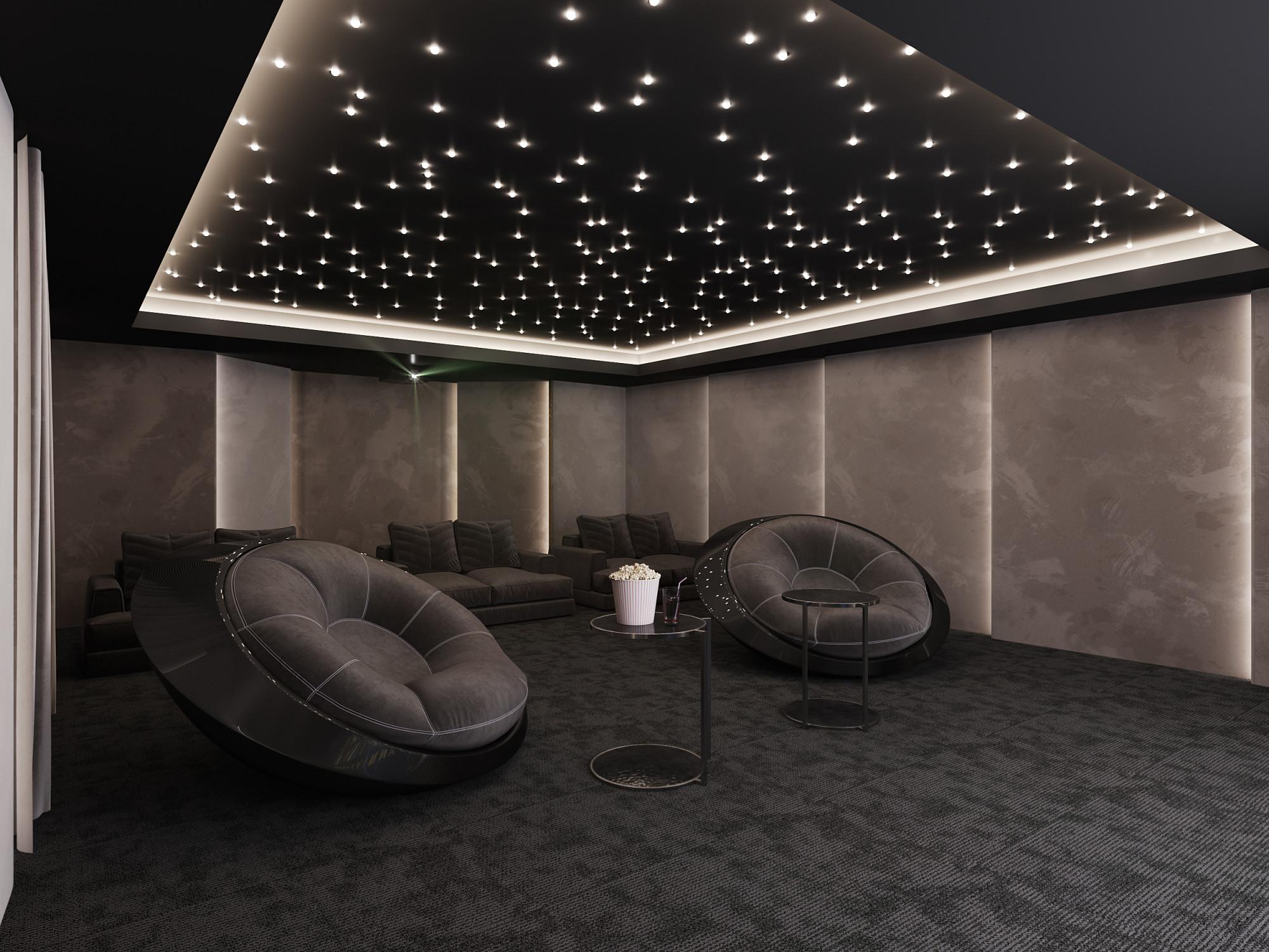 Cinema hall made in the style of Contemporary