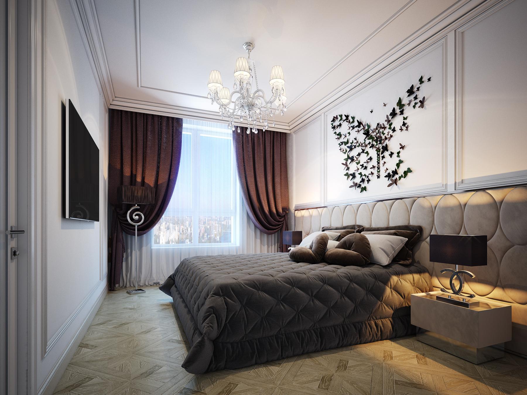 Bedroom made in the style of Eclecticism Contemporary classics
