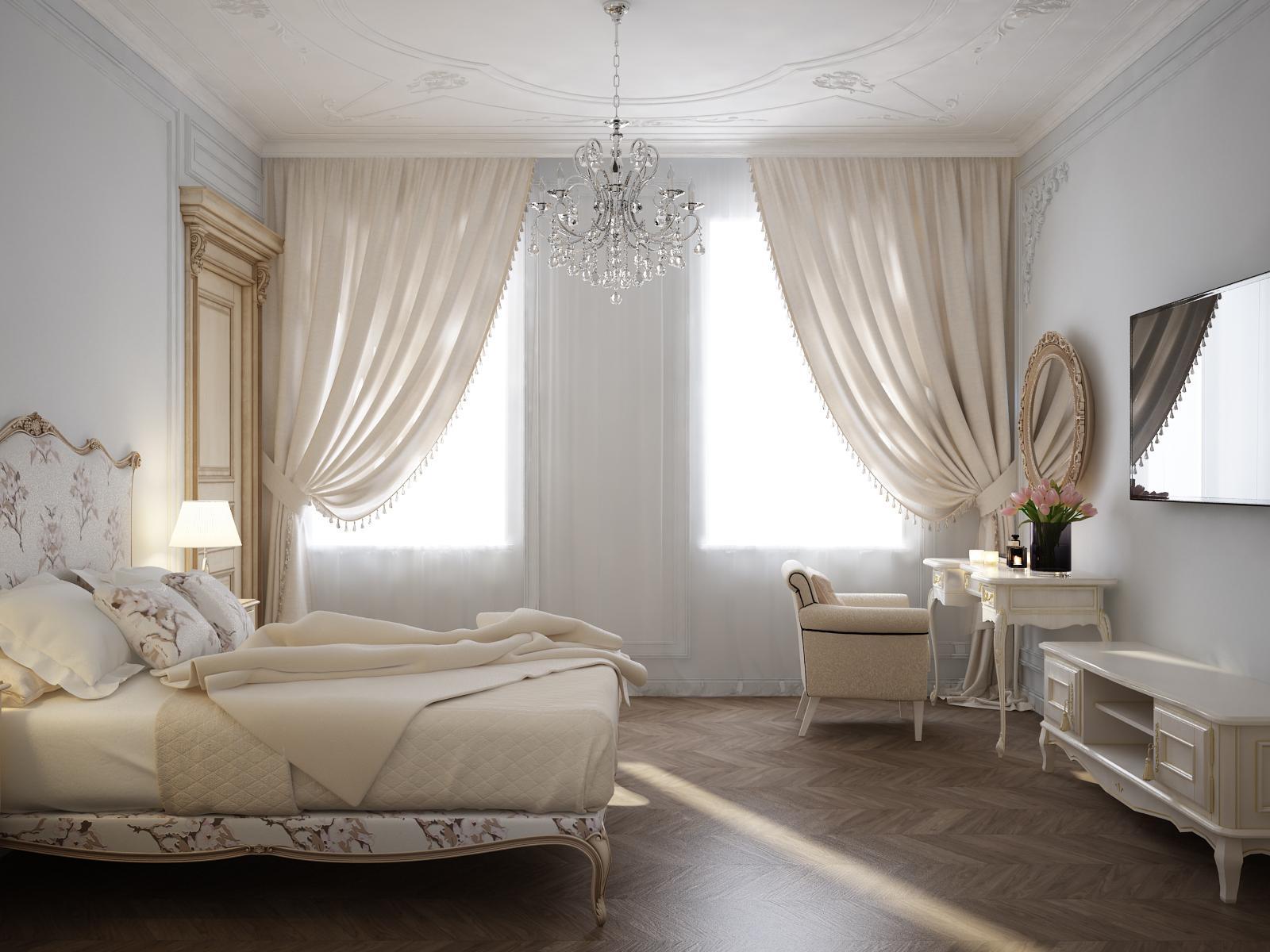 Master bedroom made in the style of Classics Contemporary classics