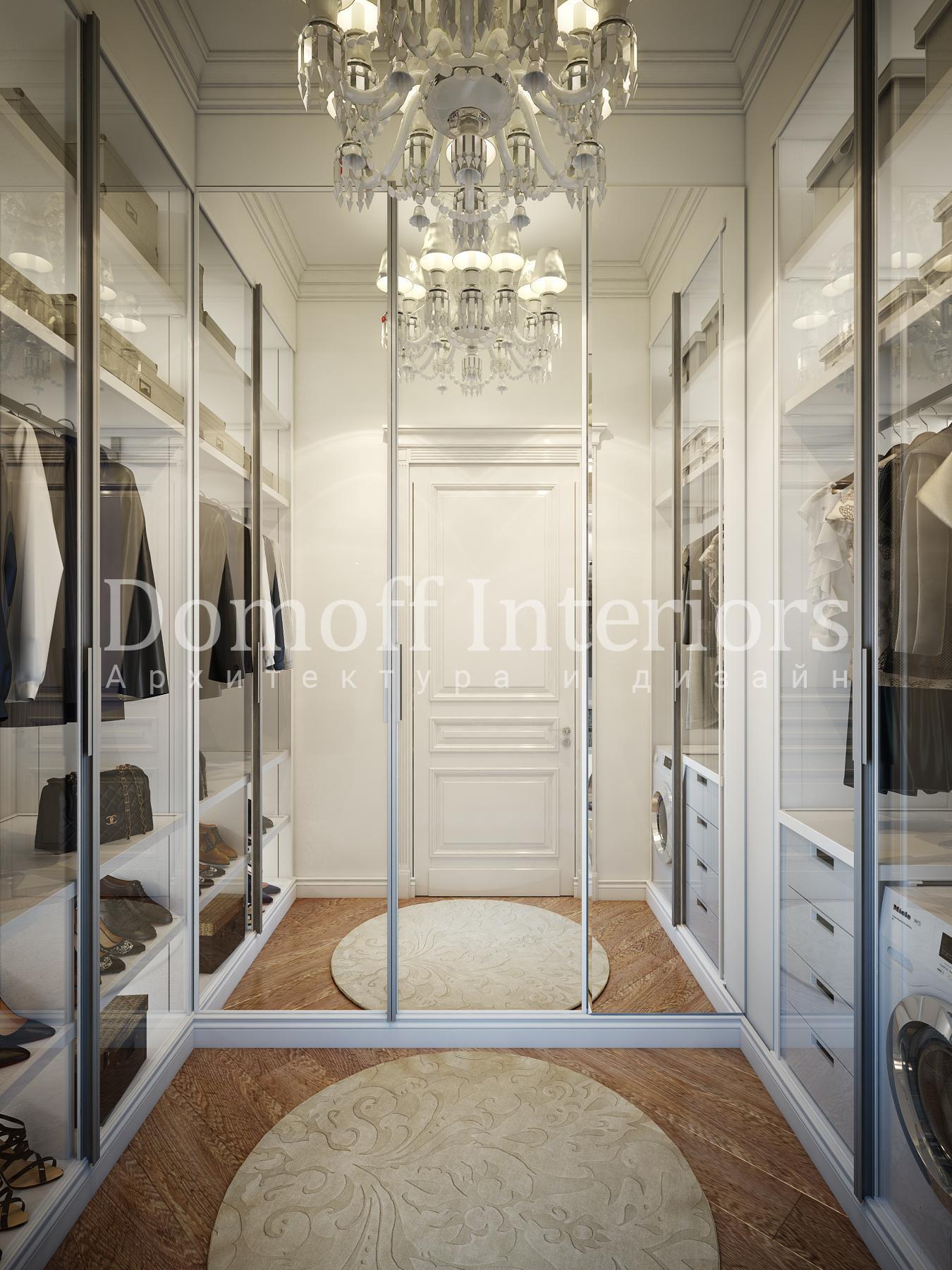 Dressing room made in the style of Eclecticism Contemporary classics