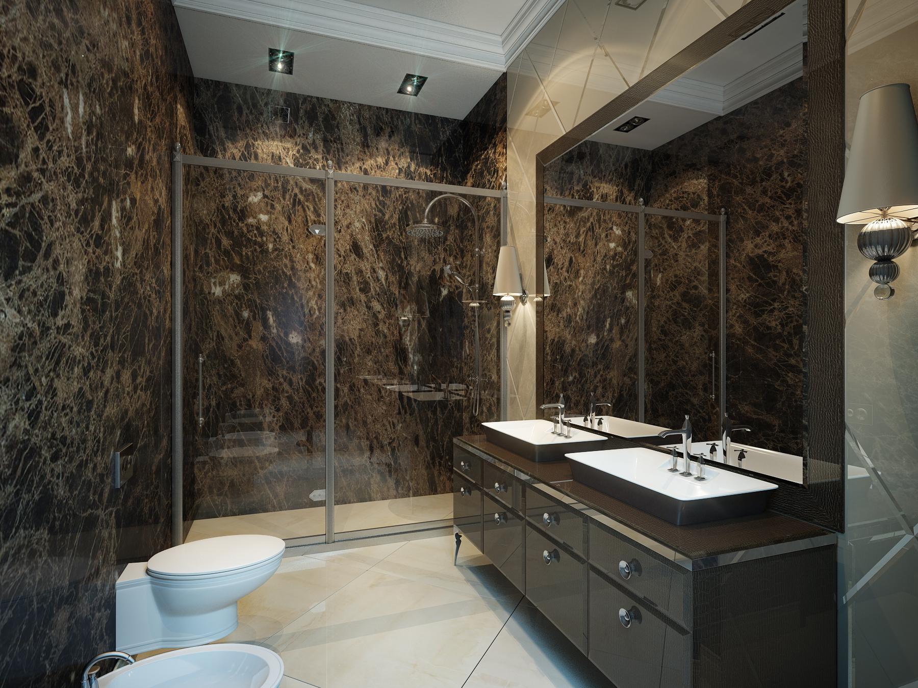 Children's bathroom made in the style of Contemporary