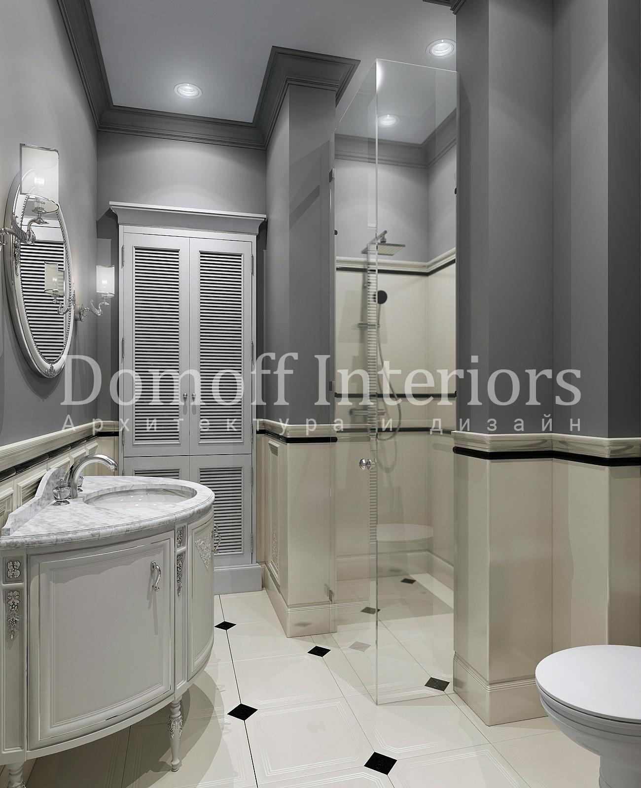 Bathroom made in the style of Classics Contemporary classics