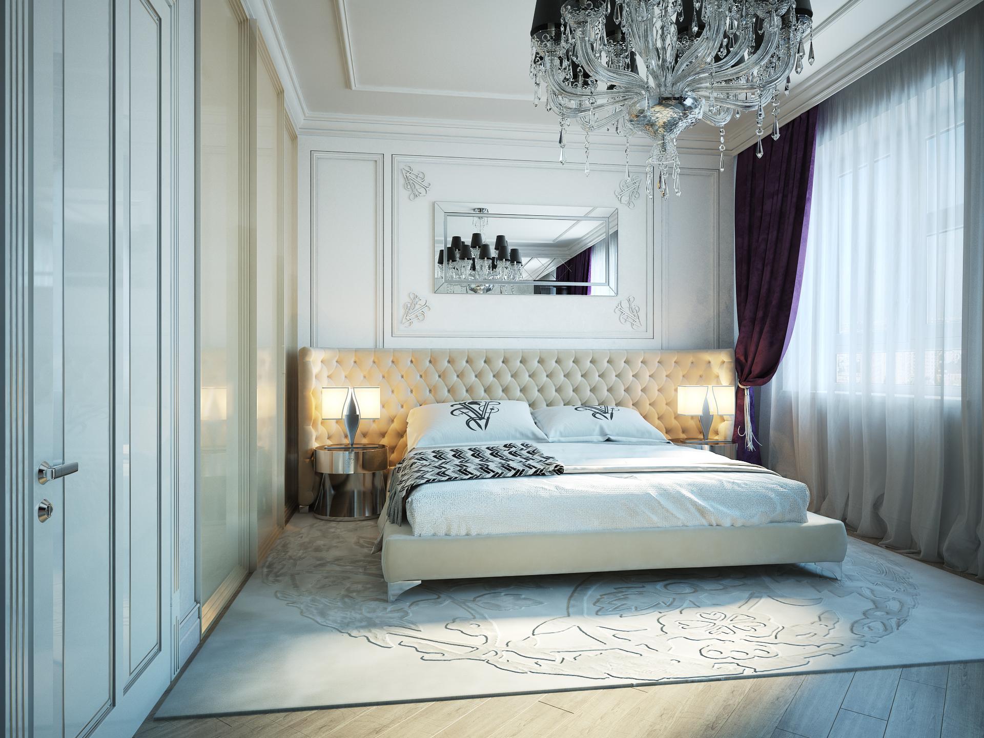 Master bedroom made in the style of Contemporary classics Neoclassicism