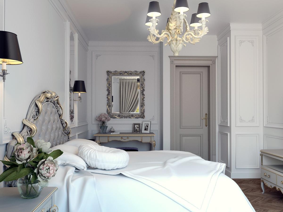 Master bedroom made in the style of Classics Contemporary classics