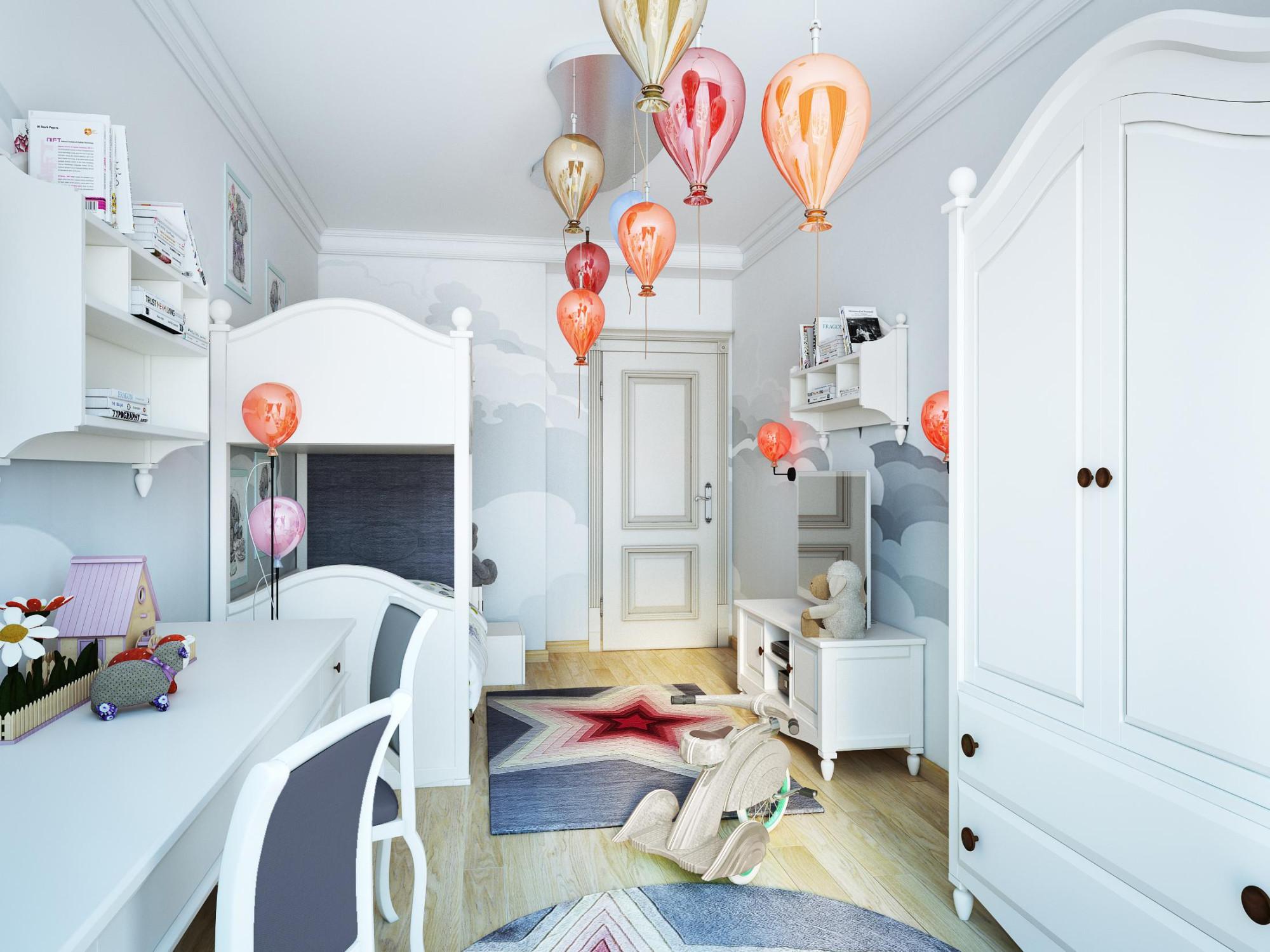 Nursery room №1 made in the style of Contemporary classics