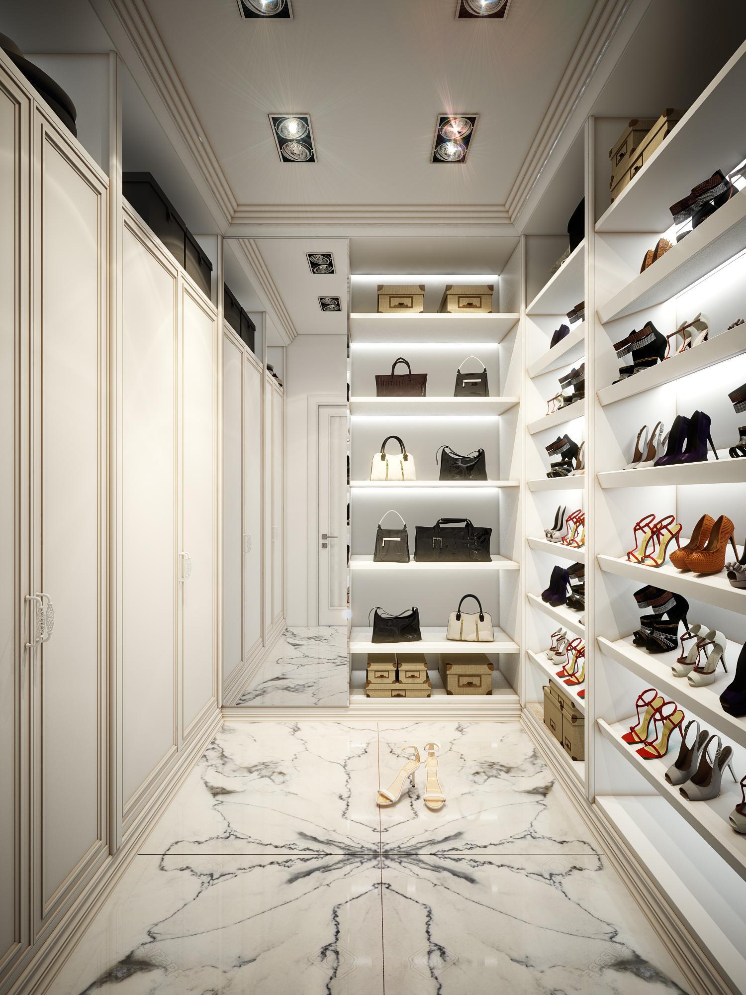 Dressing room made in the style of Contemporary classics