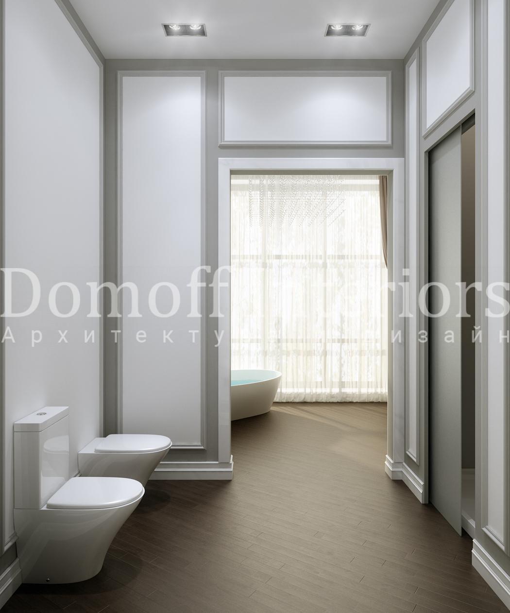 Bathroom No. 1 made in the style of Eclecticism Contemporary classics Neoclassicism