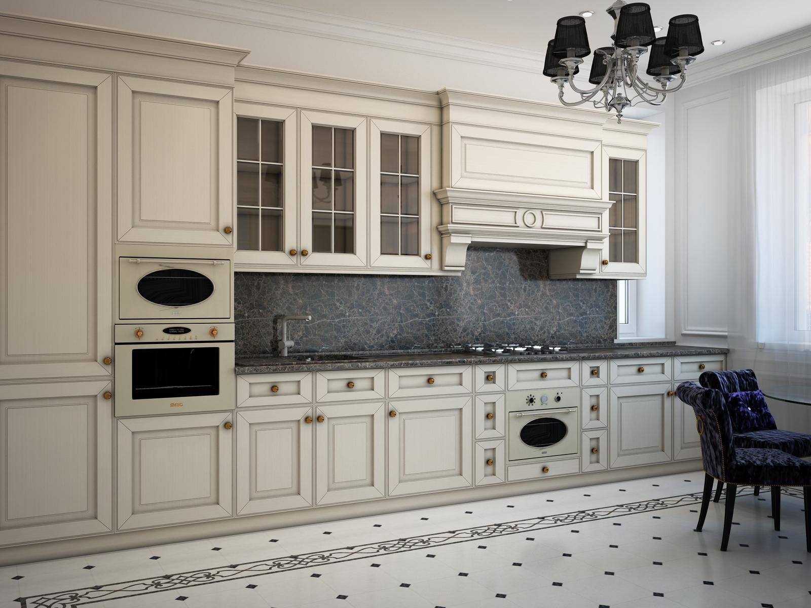 Kitchen made in the style of Contemporary classics