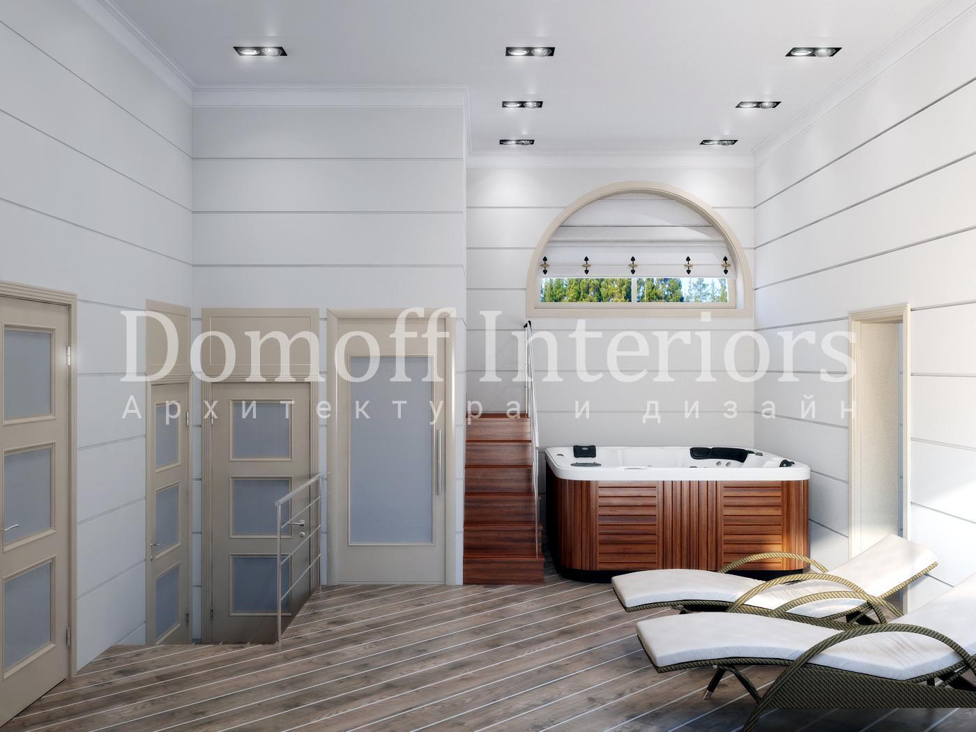 Spa room made in the style of Contemporary
