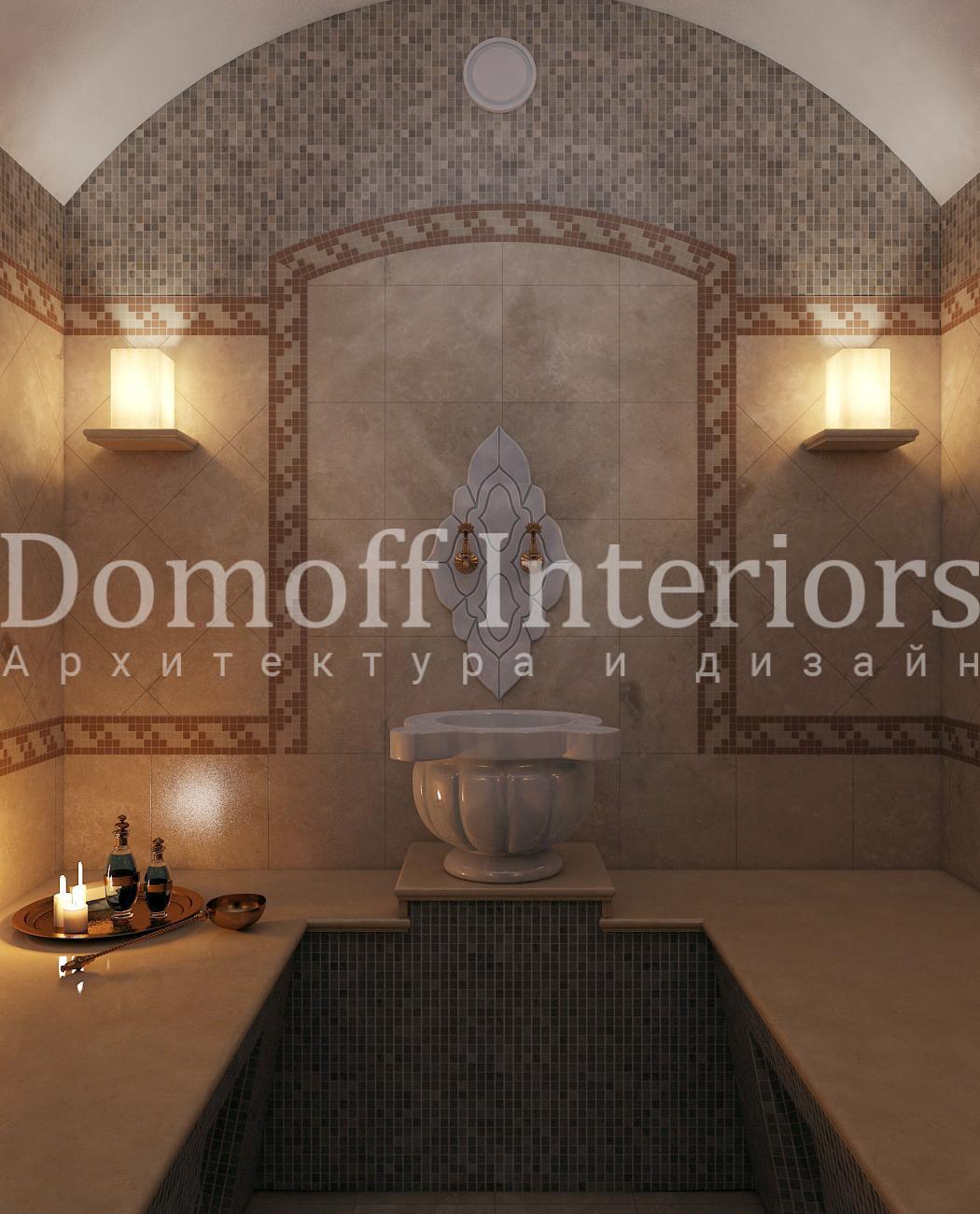 Hammam made in the style of Oriental 