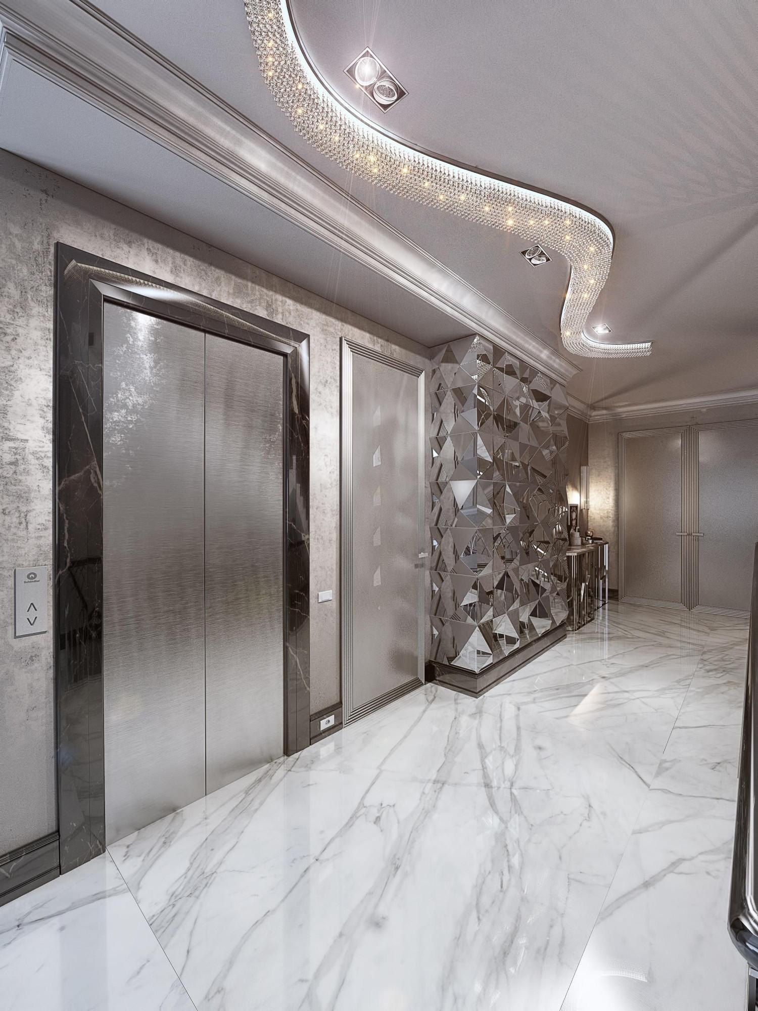 Hall made in the style of Eclecticism