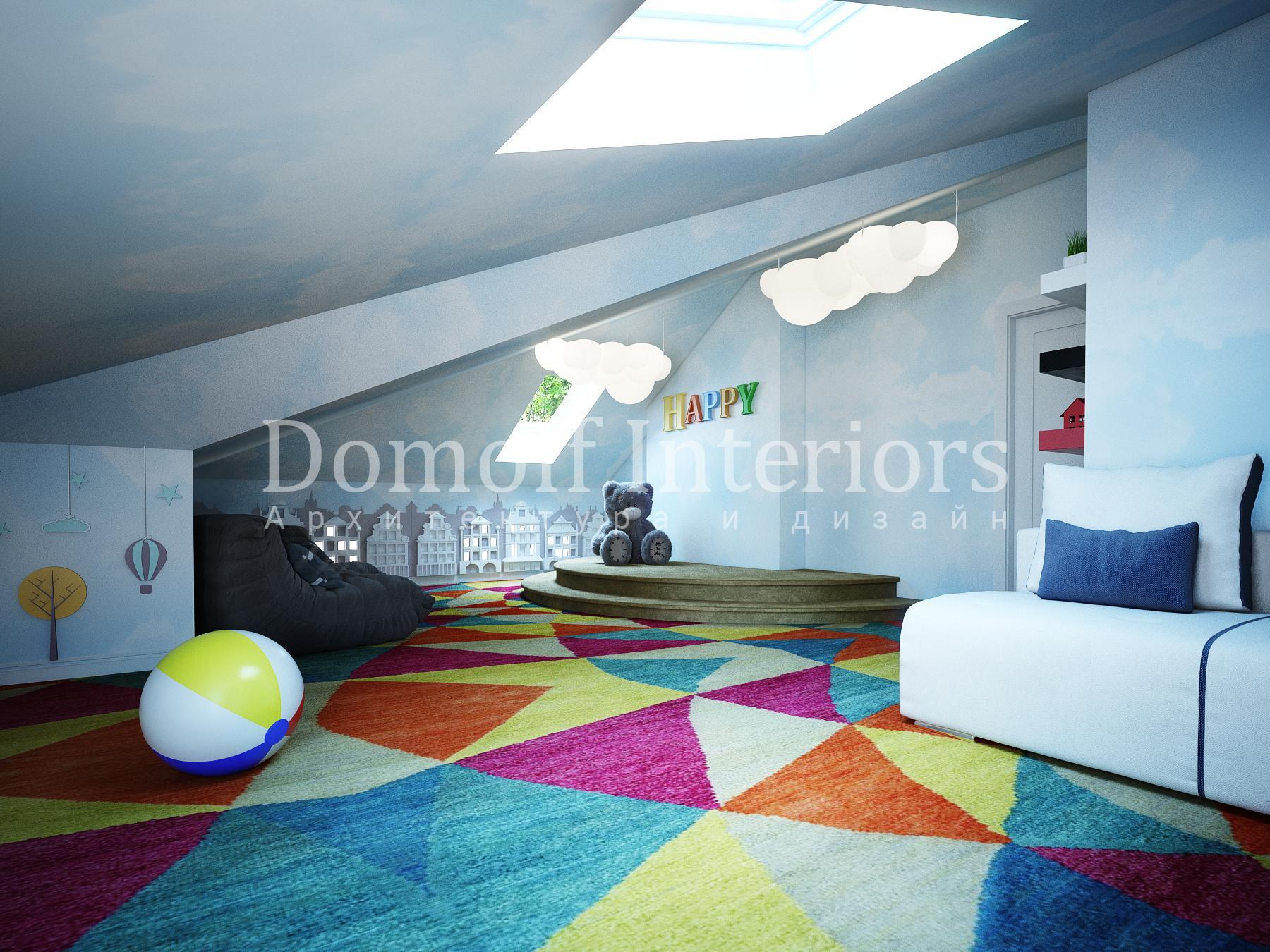 Playroom made in the style of Contemporary