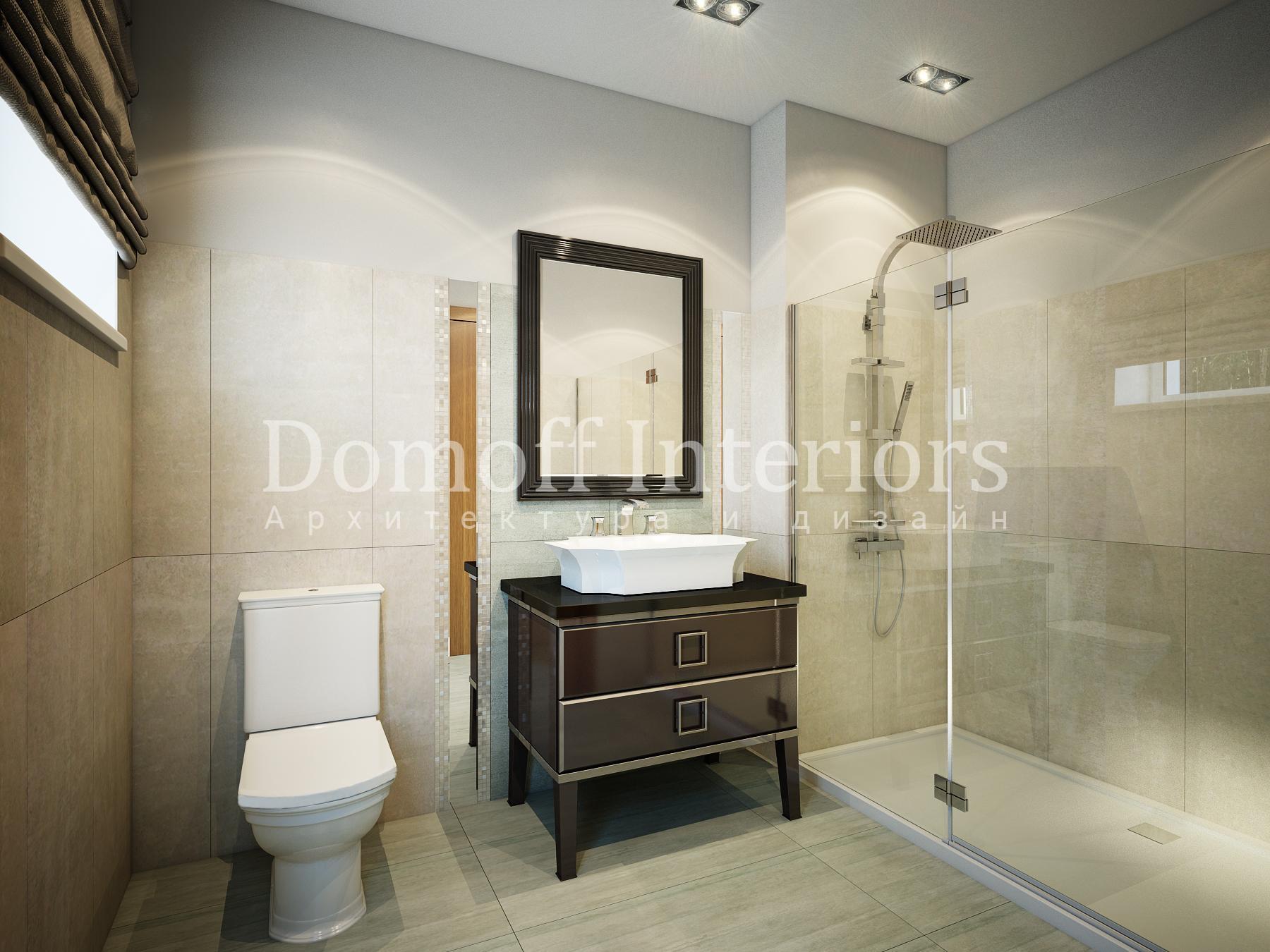 Master bathroom made in the style of Contemporary