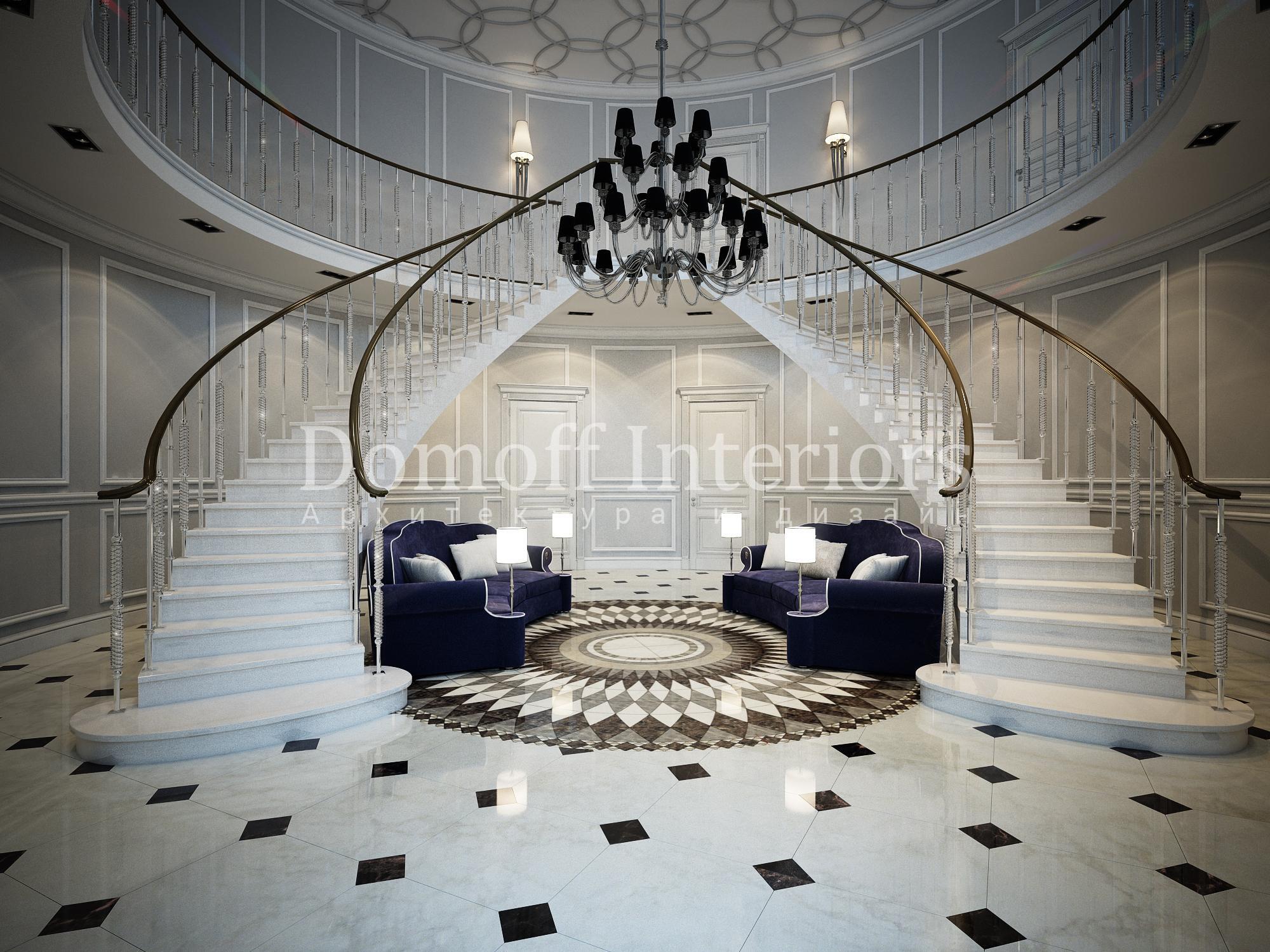 1st floor hall made in the style of Contemporary classics