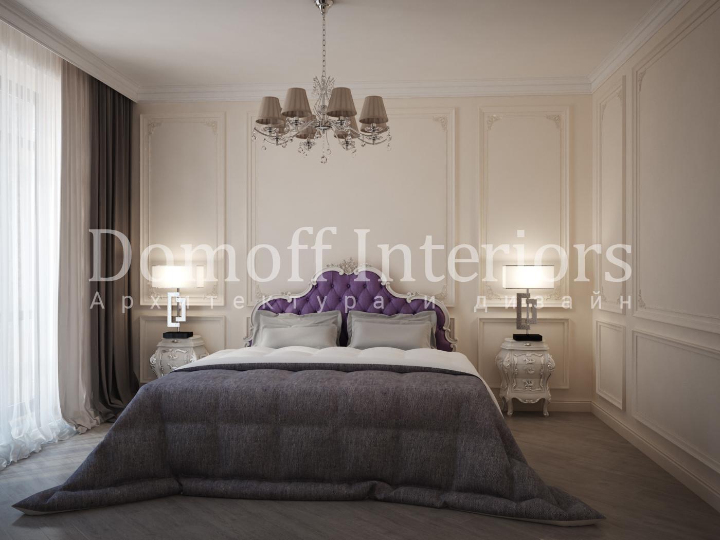 Master bedroom made in the style of Eclecticism Contemporary classics Contemporary