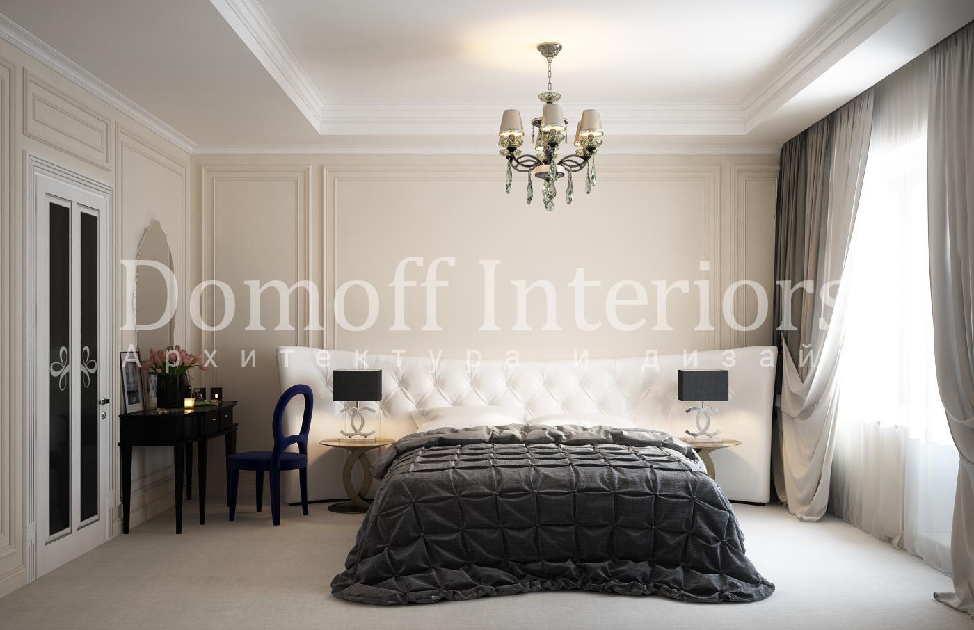 Master bedroom made in the style of Eclecticism Contemporary classics Contemporary