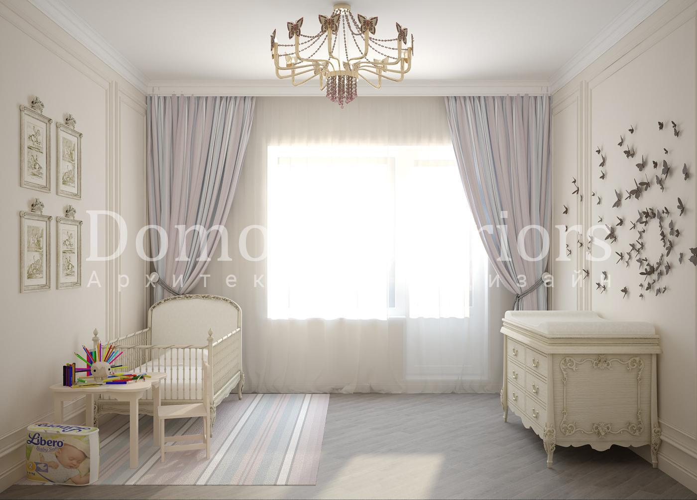Nursery made in the style of Eclecticism Contemporary classics Contemporary