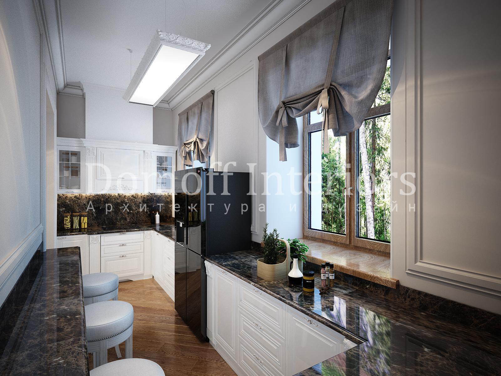 Kitchen made in the style of Eclecticism Contemporary classics