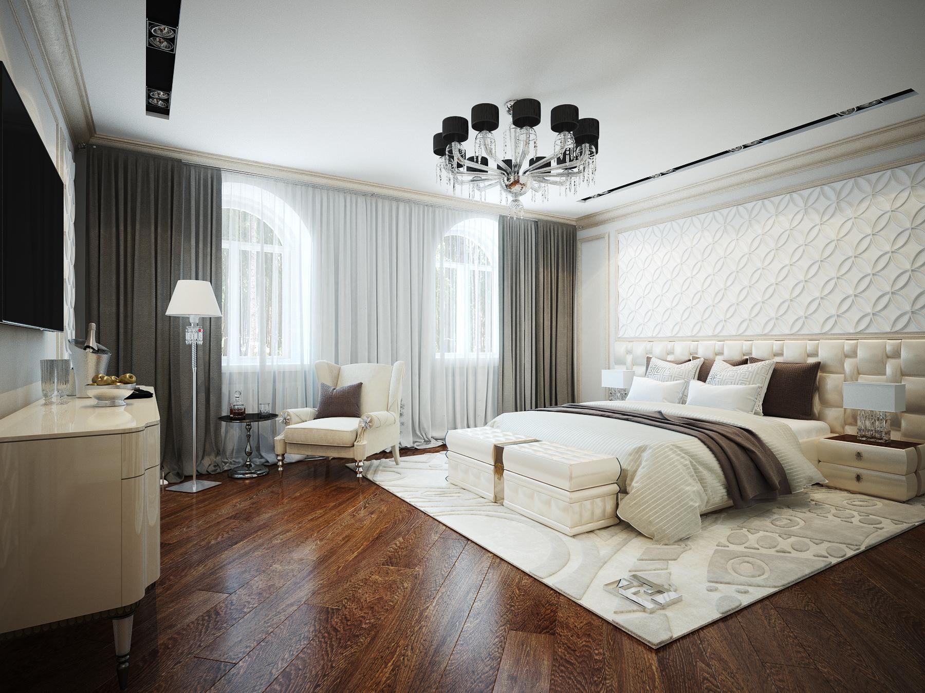 Bedroom made in the style of Eclecticism Contemporary classics