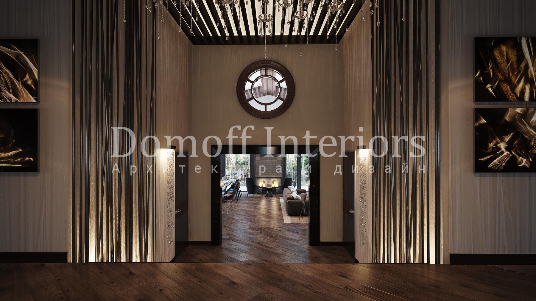 1st floor hall made in the style of Contemporary Eclecticism