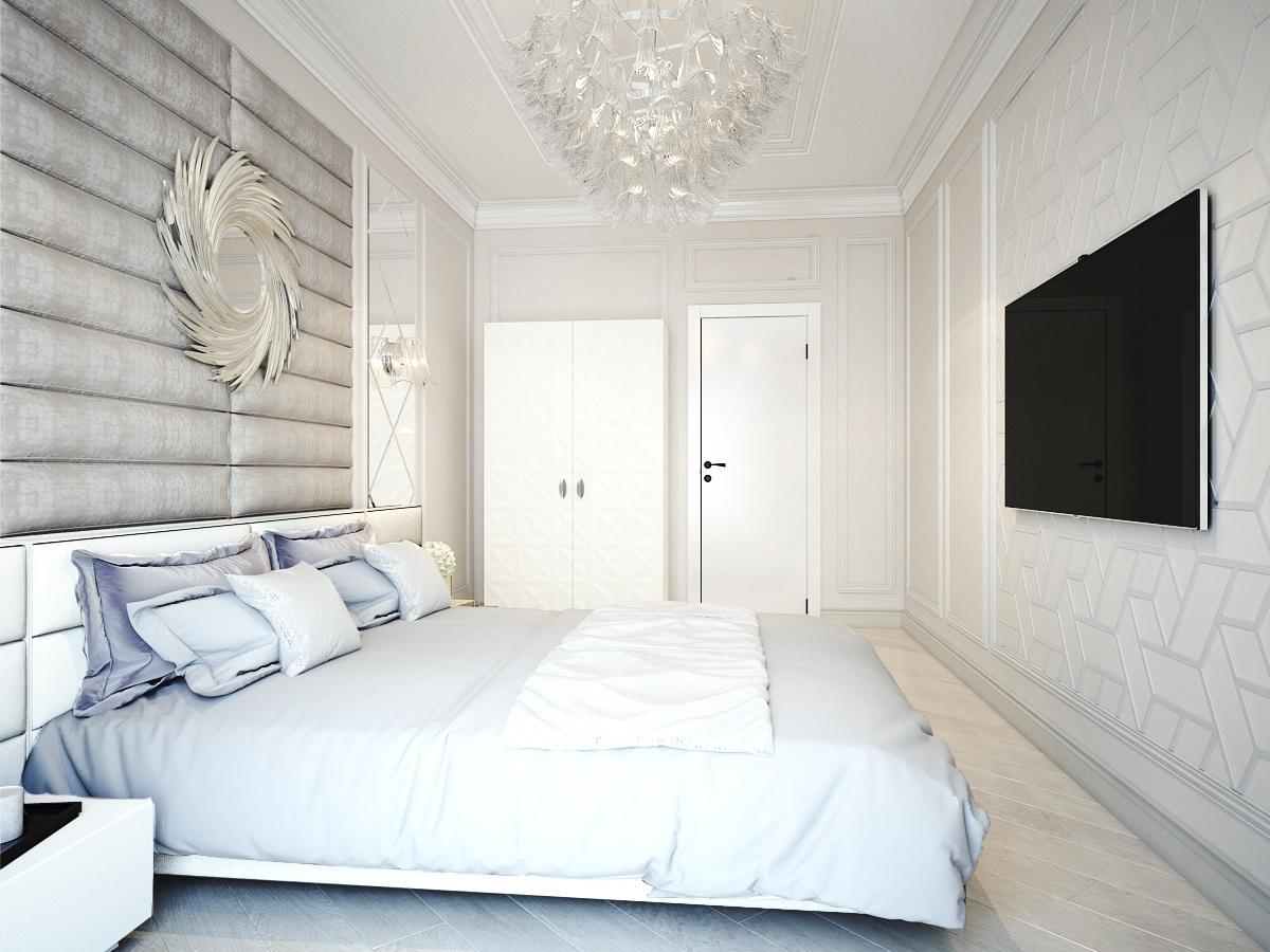Master bedroom made in the style of Contemporary