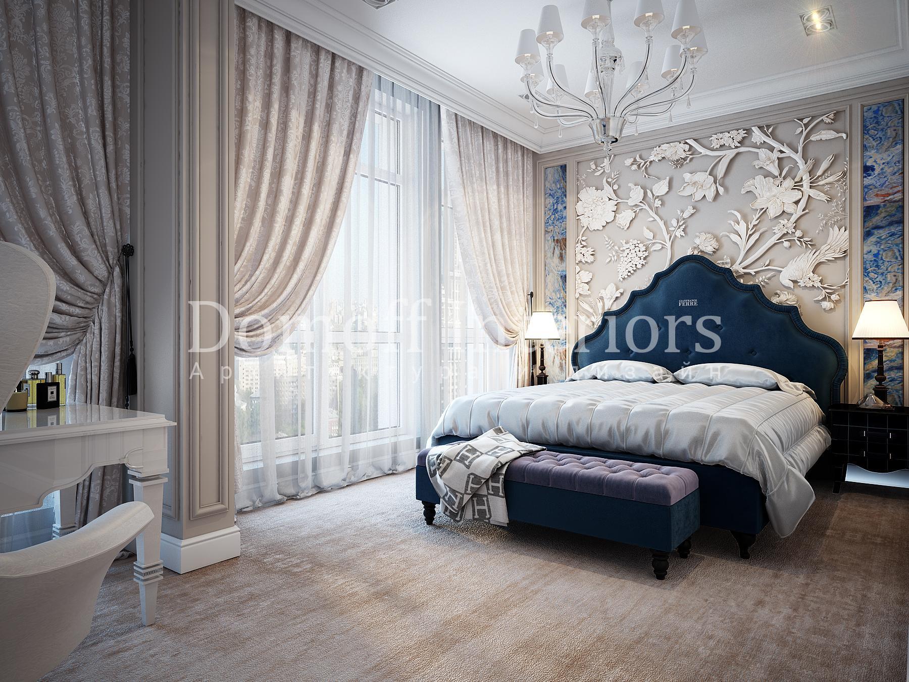 Bedroom No. 1 made in the style of Contemporary classics