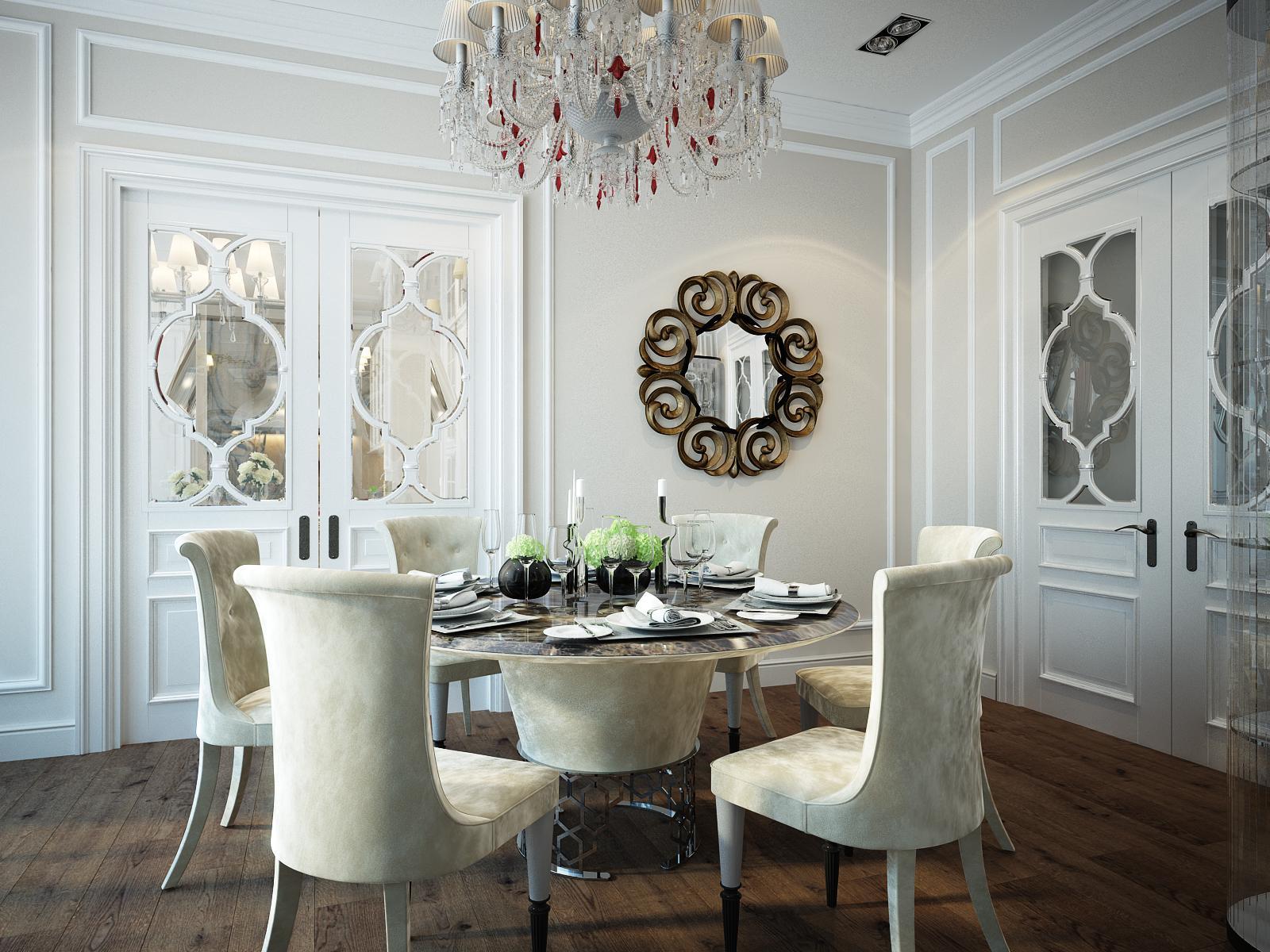 Dining room No. 1 made in the style of Contemporary classics