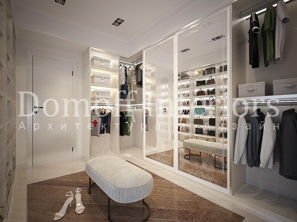 Dressing room made in the style of Contemporary