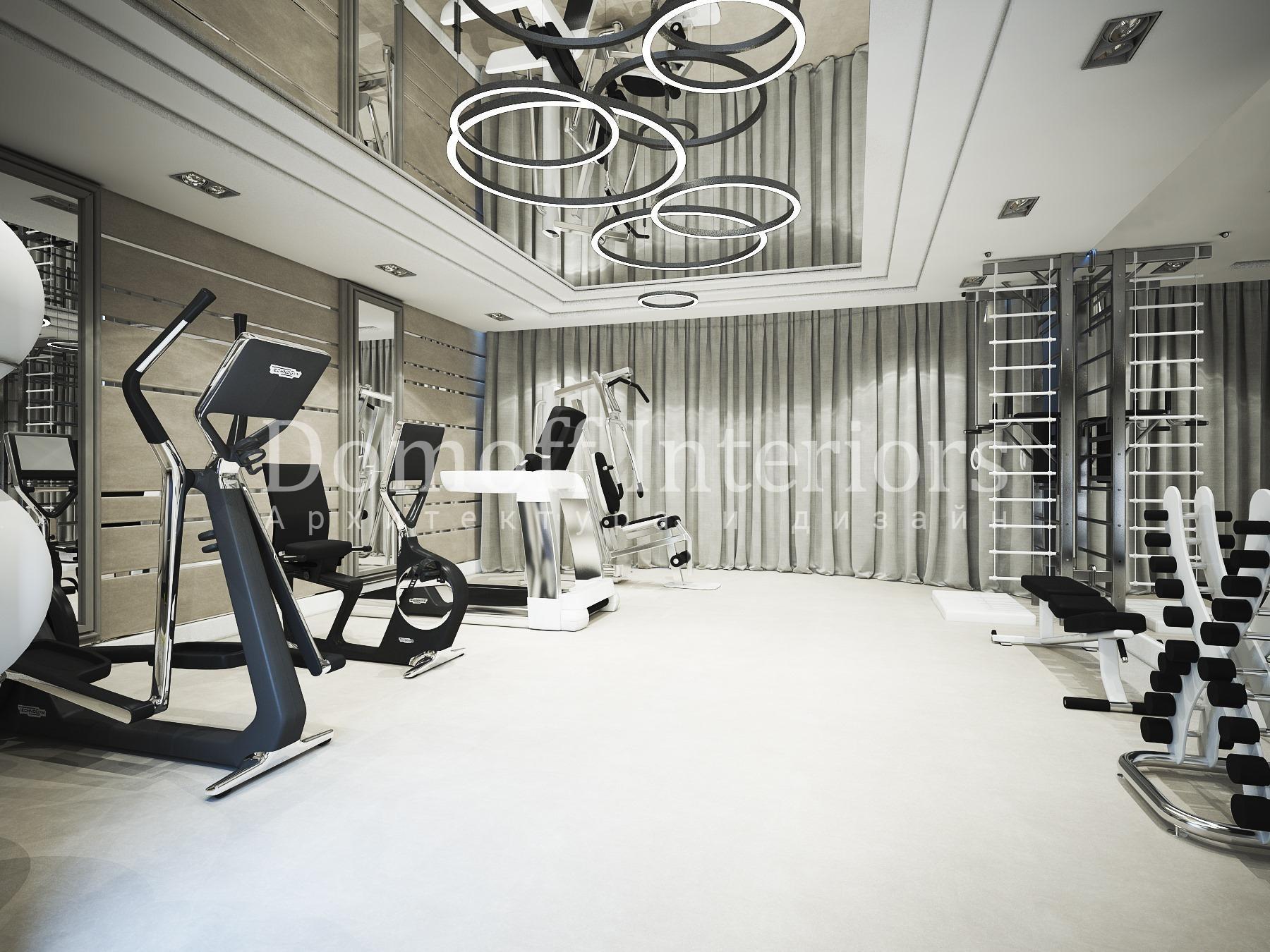 Gym made in the style of Contemporary