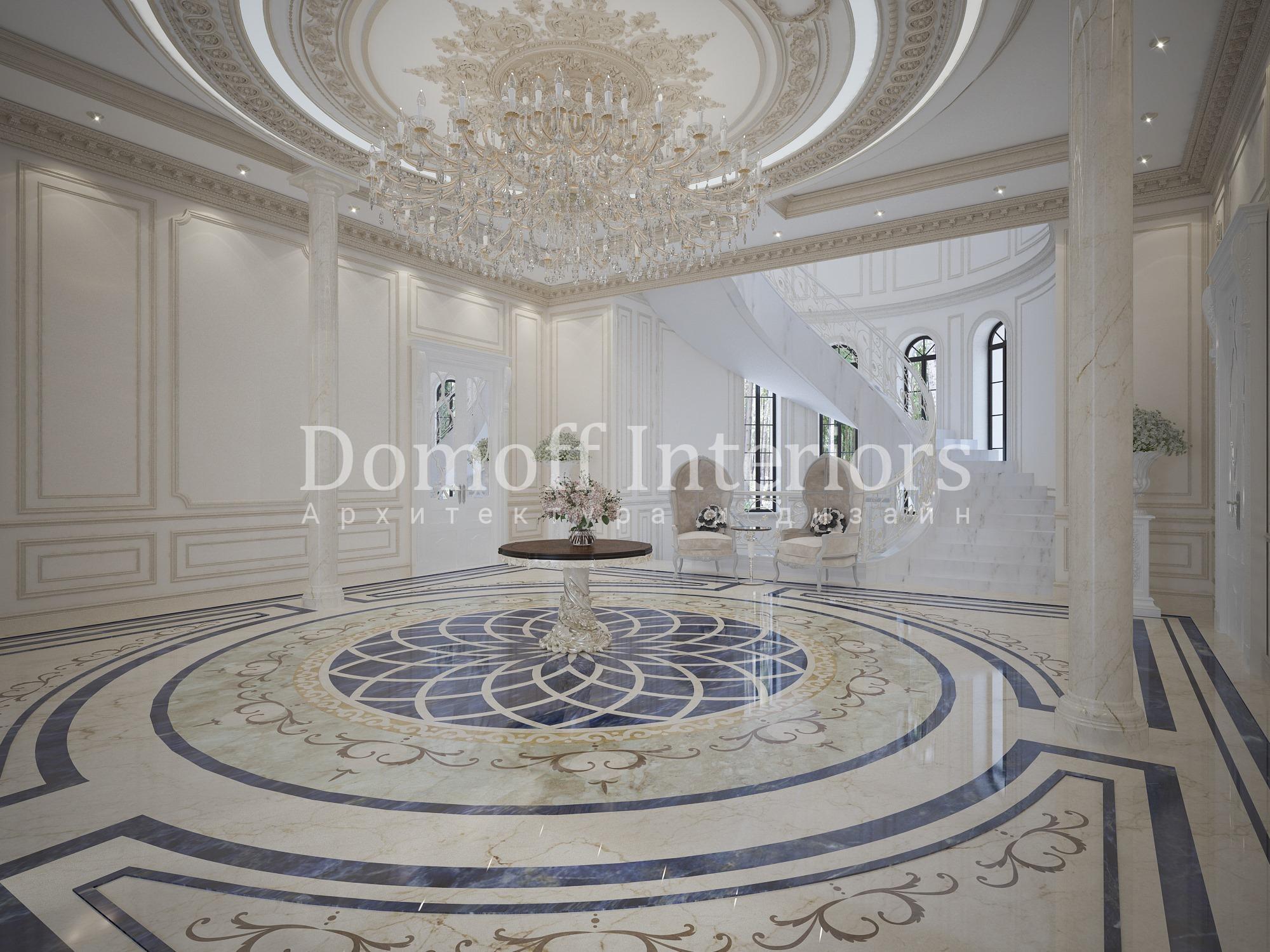 1st floor hall made in the style of Classics