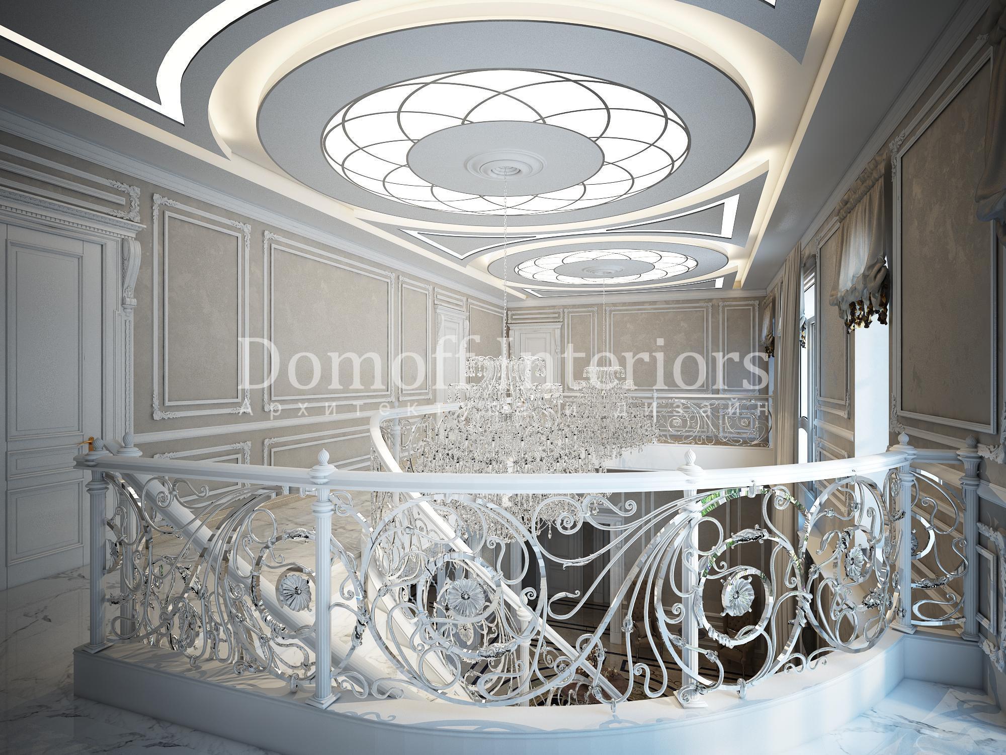 2nd floor hall made in the style of Eclecticism Contemporary classics