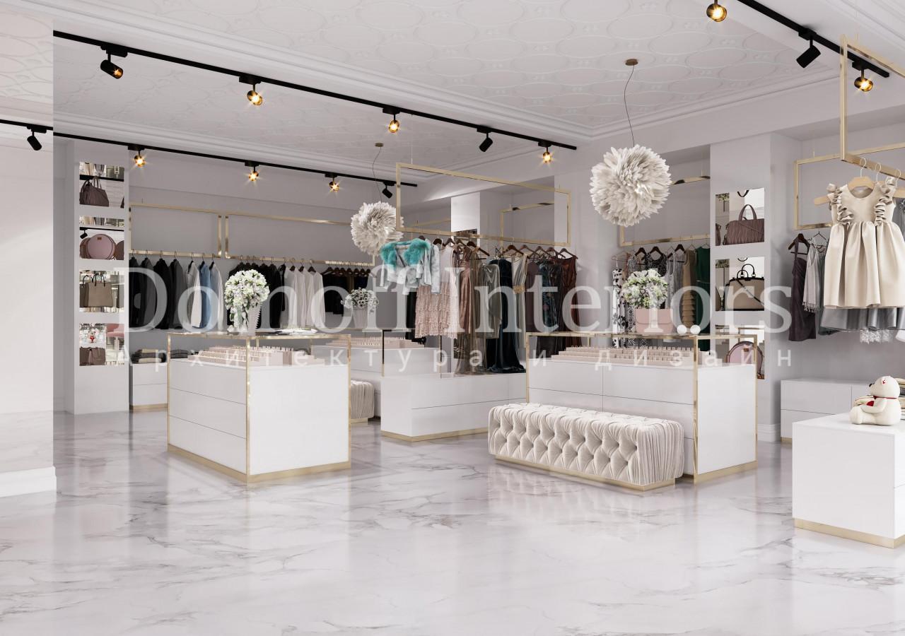 Women's Clothing Boutique Commercial property Modern Contemporary photo  №2