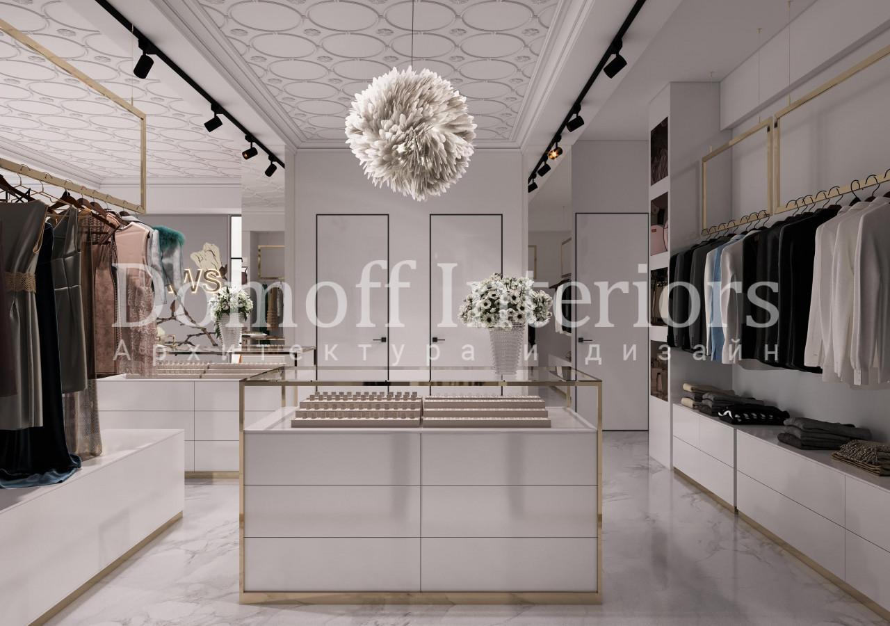 Women's Clothing Boutique Commercial property Modern Contemporary photo  №4