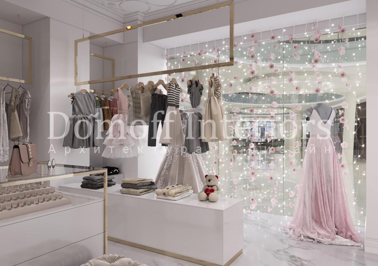 Women's Clothing Boutique Commercial property Modern Contemporary photo  №6