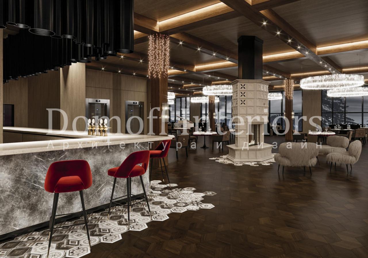 Multifunctional Center Commercial property Contemporary Contemporary Ethnic style photo  №5