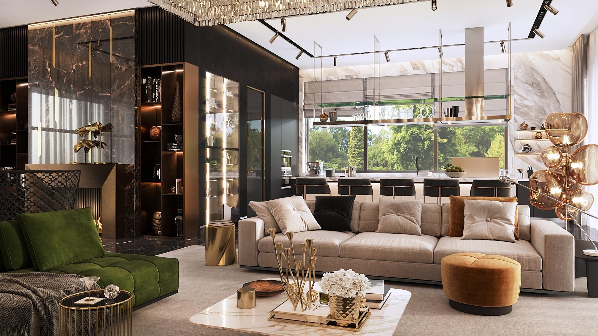 Cottage village Razdory Houses Contemporary Modern Contemporary Eclecticism