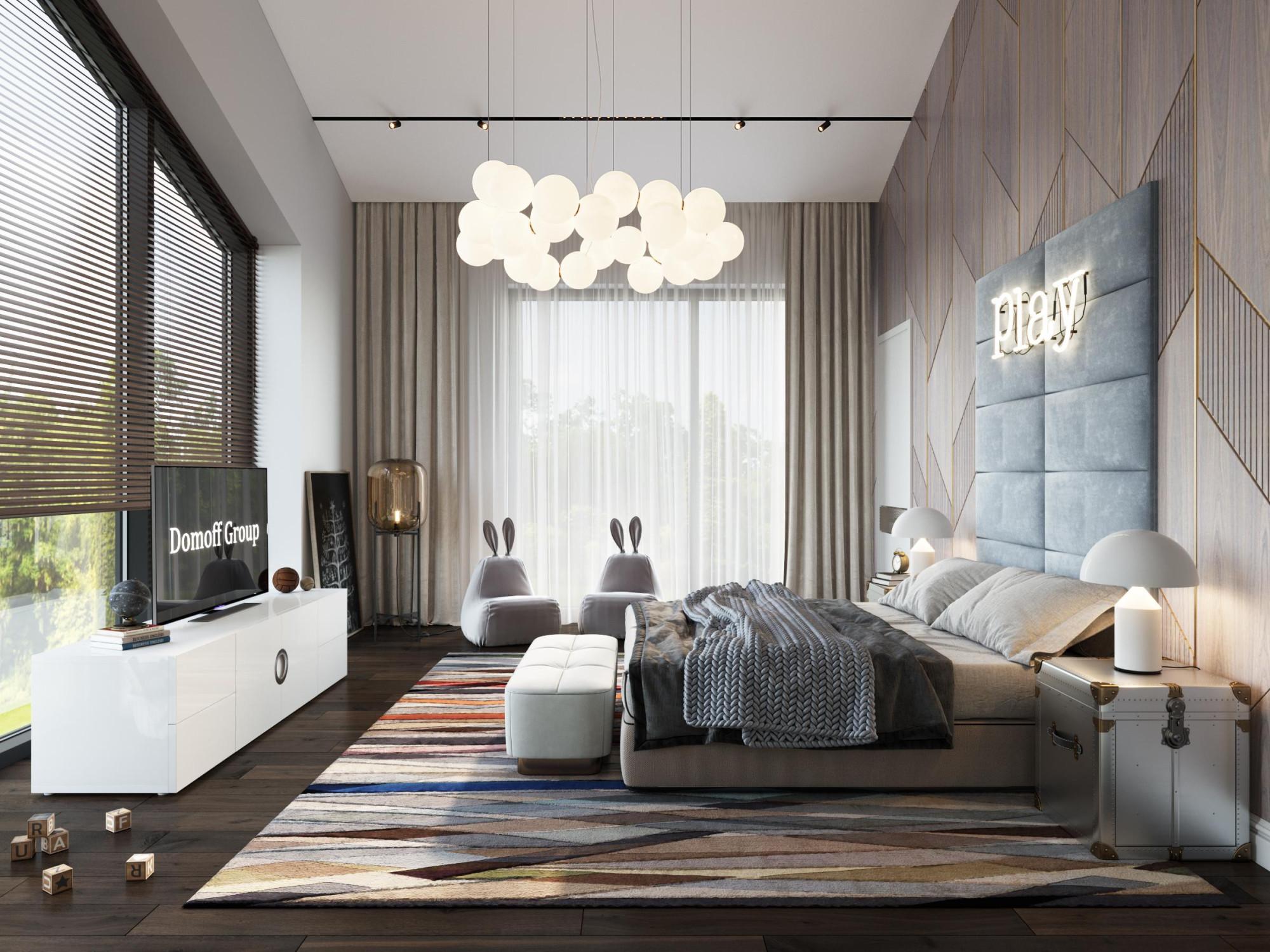 Детская спальня №1 made in the style of Modern Eclecticism