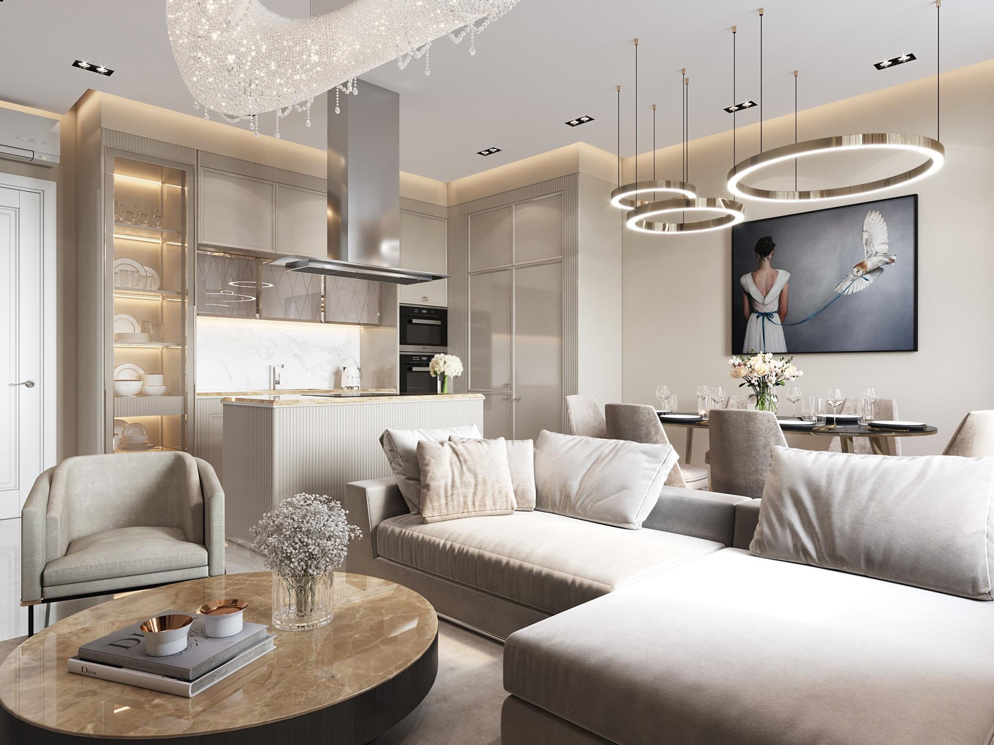 Cottage village Pavlovo 2 Apartments Contemporary classics Contemporary Eclecticism