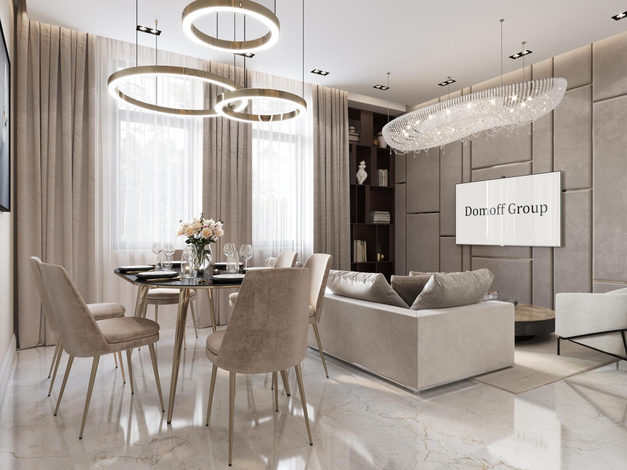 Гостиная made in the style of Eclecticism Contemporary classics