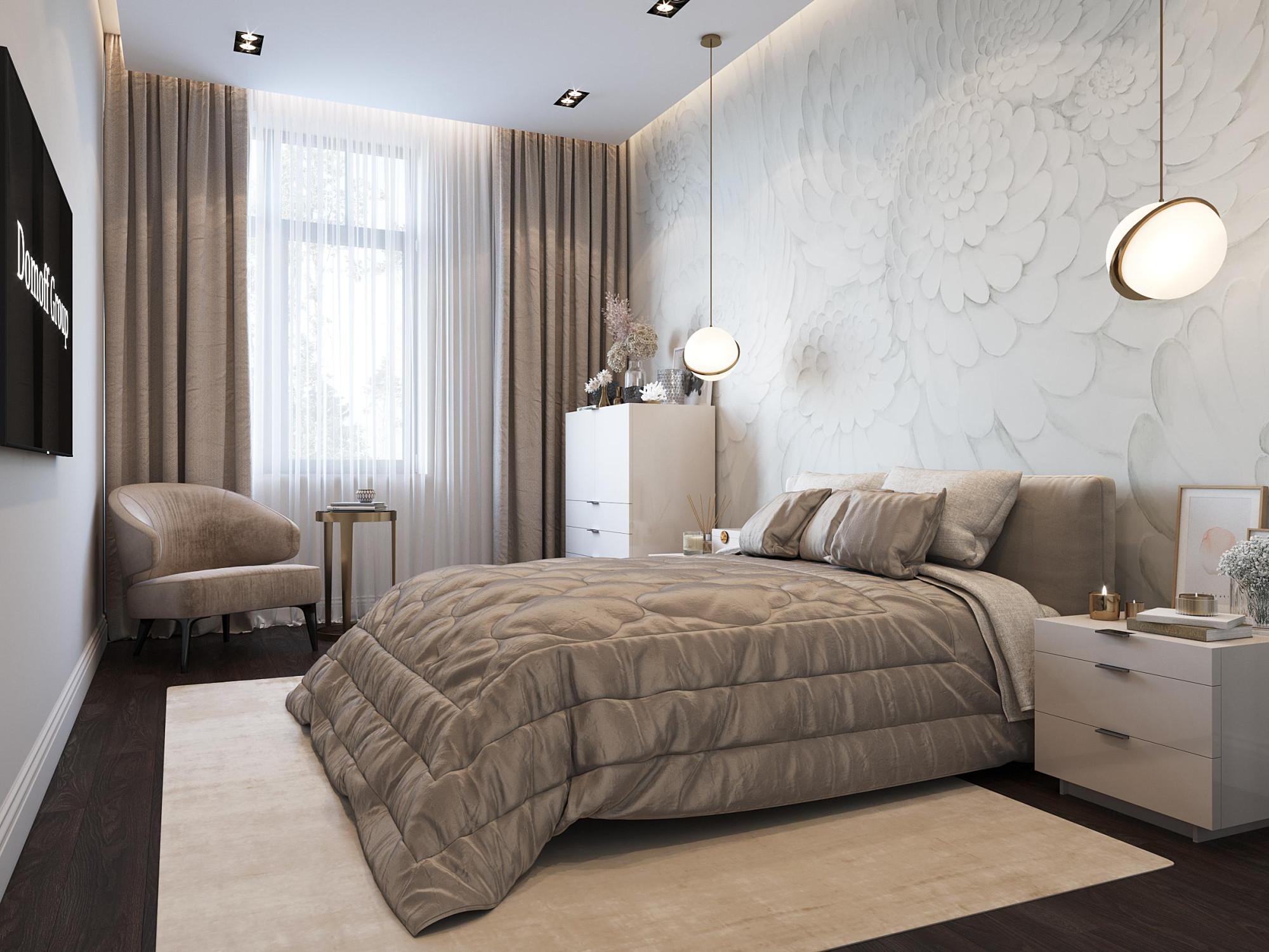 Гостевая спальня made in the style of Contemporary Eclecticism Contemporary classics