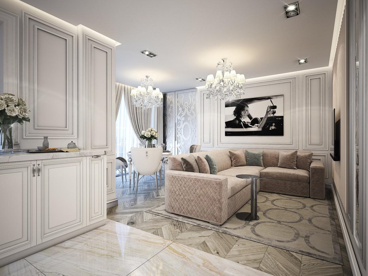 Apartment in Surgut Apartments Contemporary classics Eclecticism